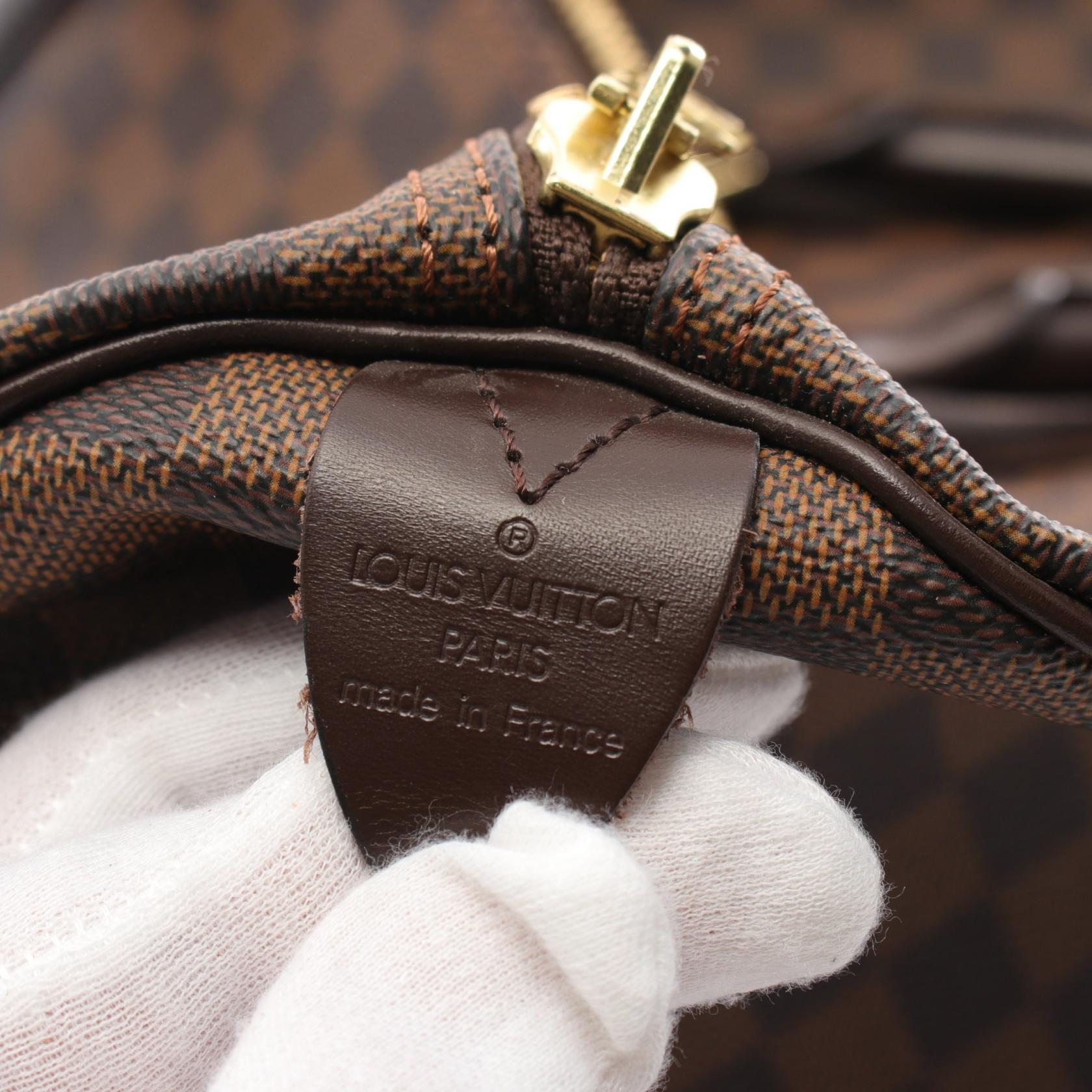 Louis Vuitton Damier Ebene Keepall 50 Boston Bag