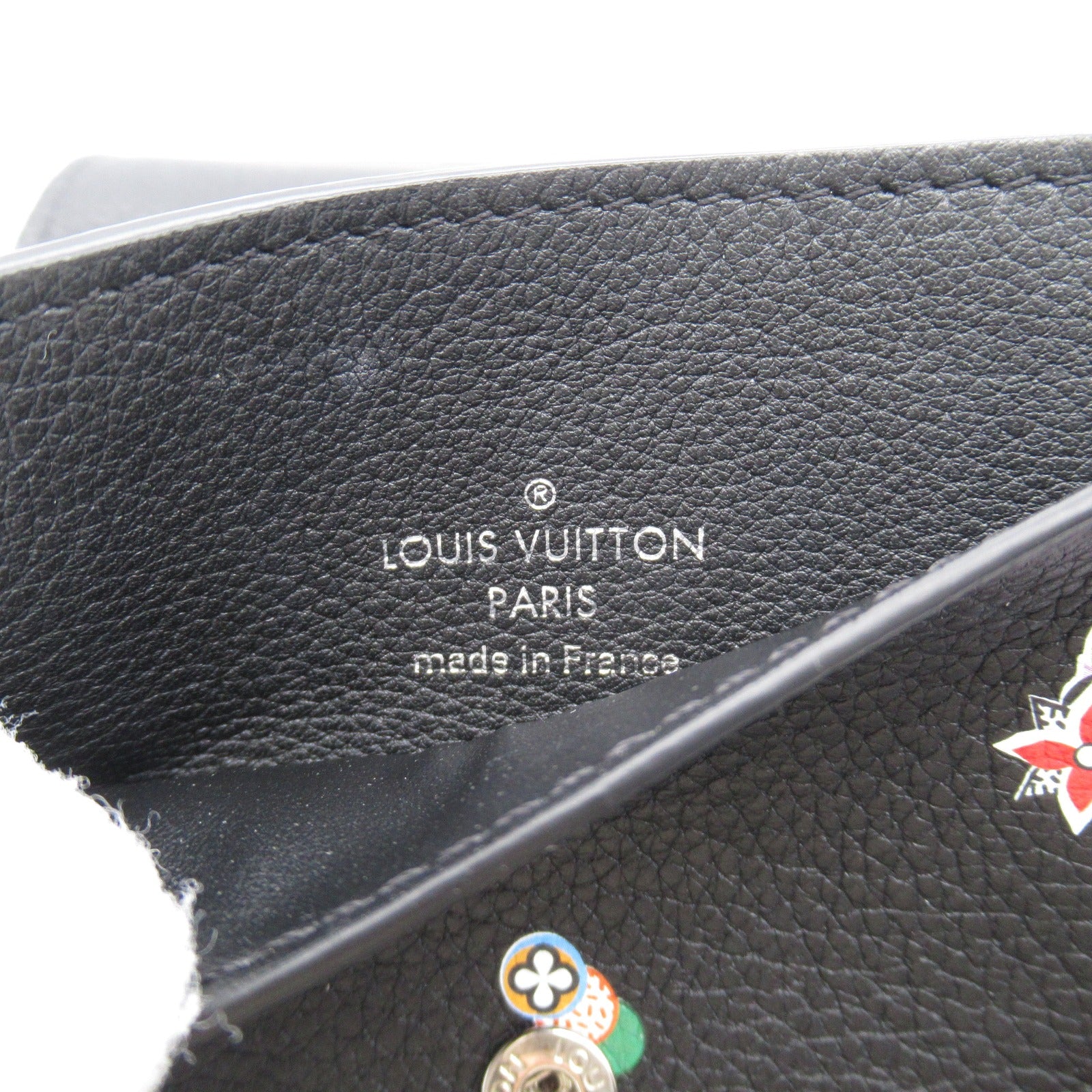 Louis Vuitton Lockme Compact Wallet Black M62081