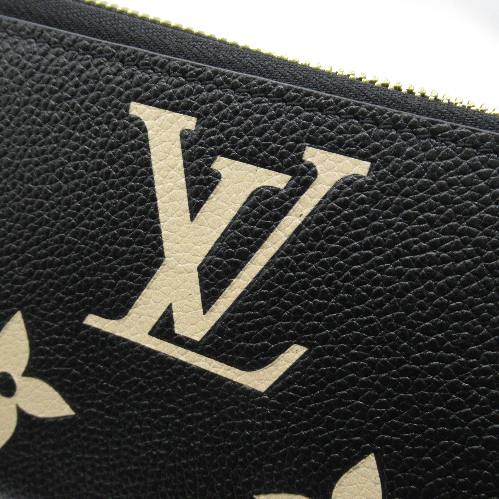 Louis Vuitton Monogram Empreinte Leather Zippy Wallet M80481