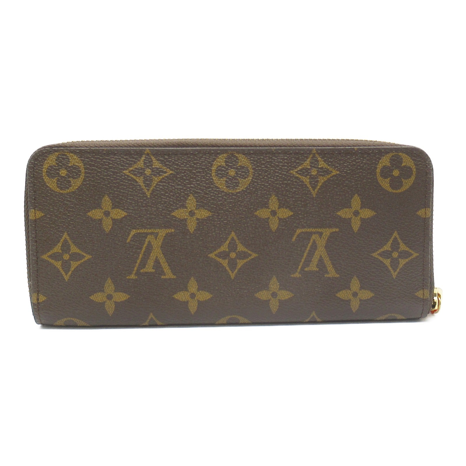 Louis Vuitton Clemence Wallet Monogram Brown/Orange