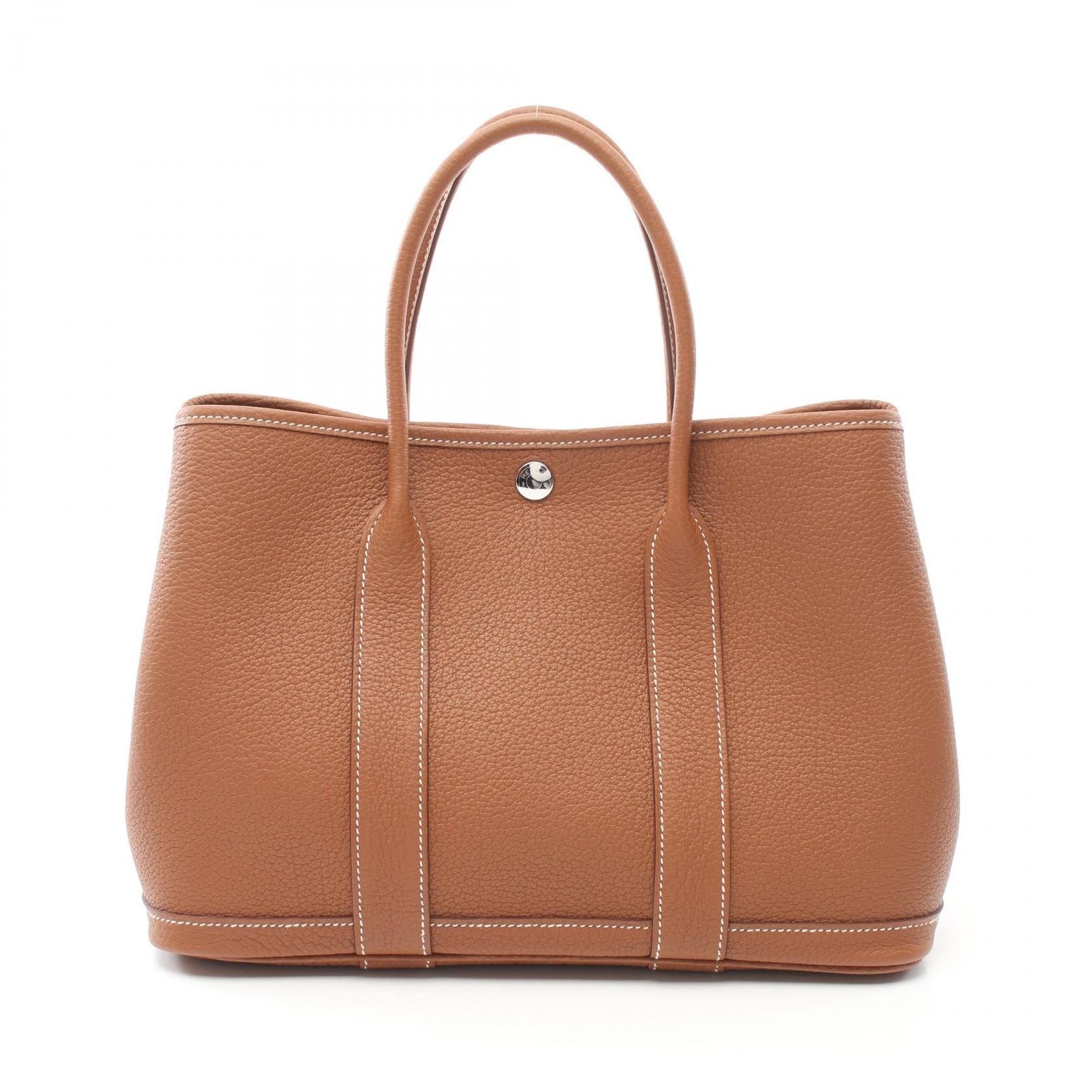 Hermes Garden Party TPM Tote Bag Brown