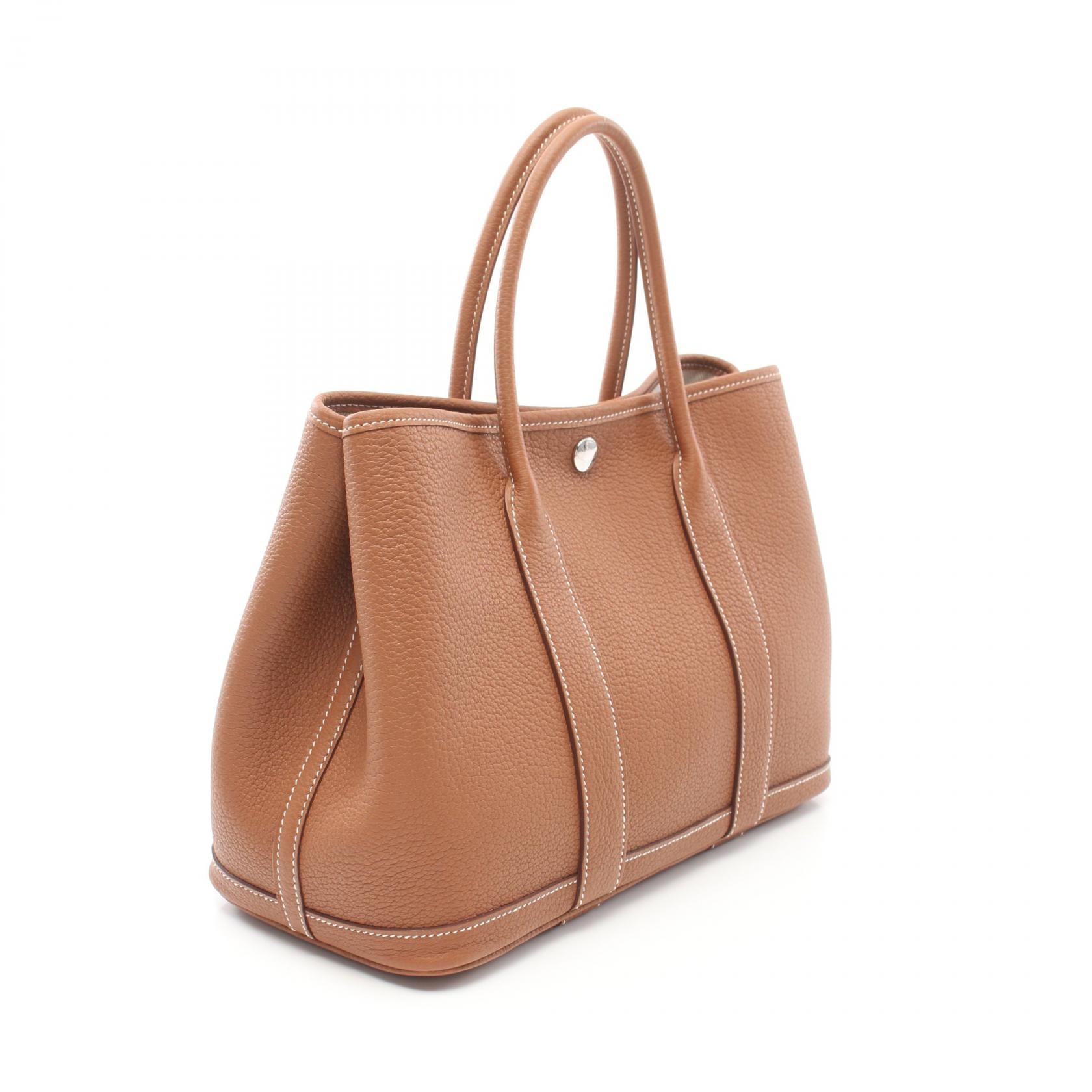 Hermes Garden Party TPM Tote Bag Brown