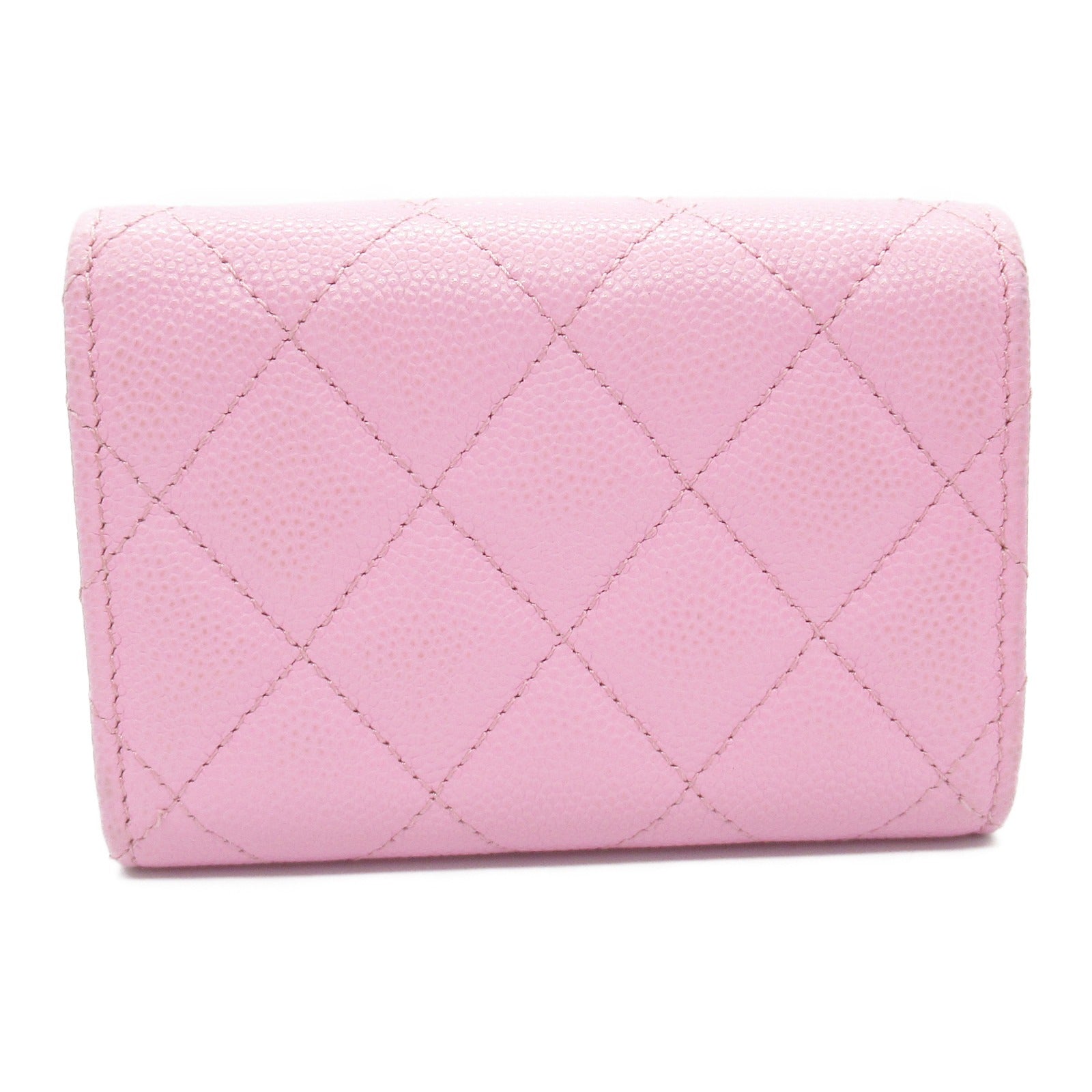 Chanel Matelasse Leather Trifold Wallet