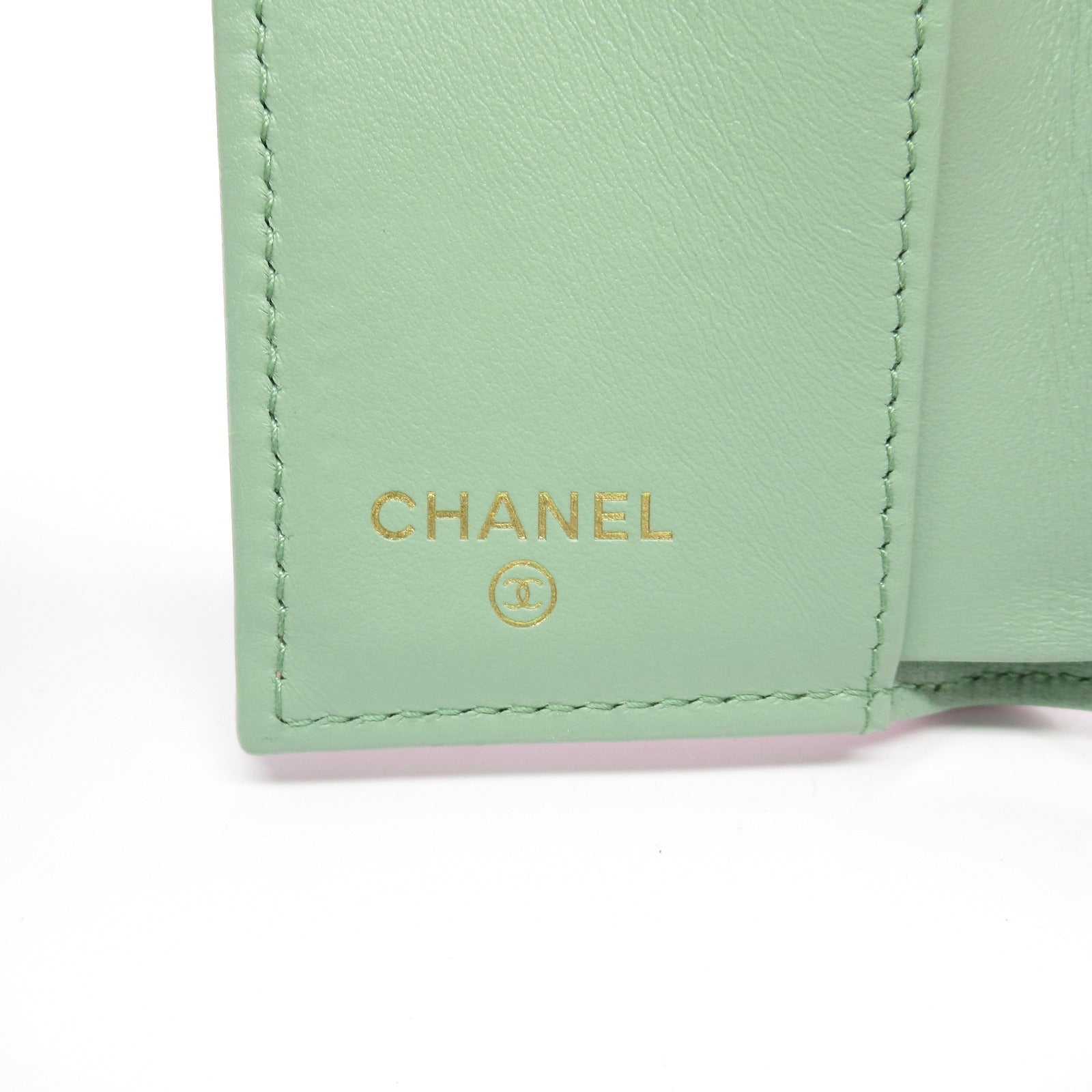 Chanel Matelasse Leather Trifold Wallet