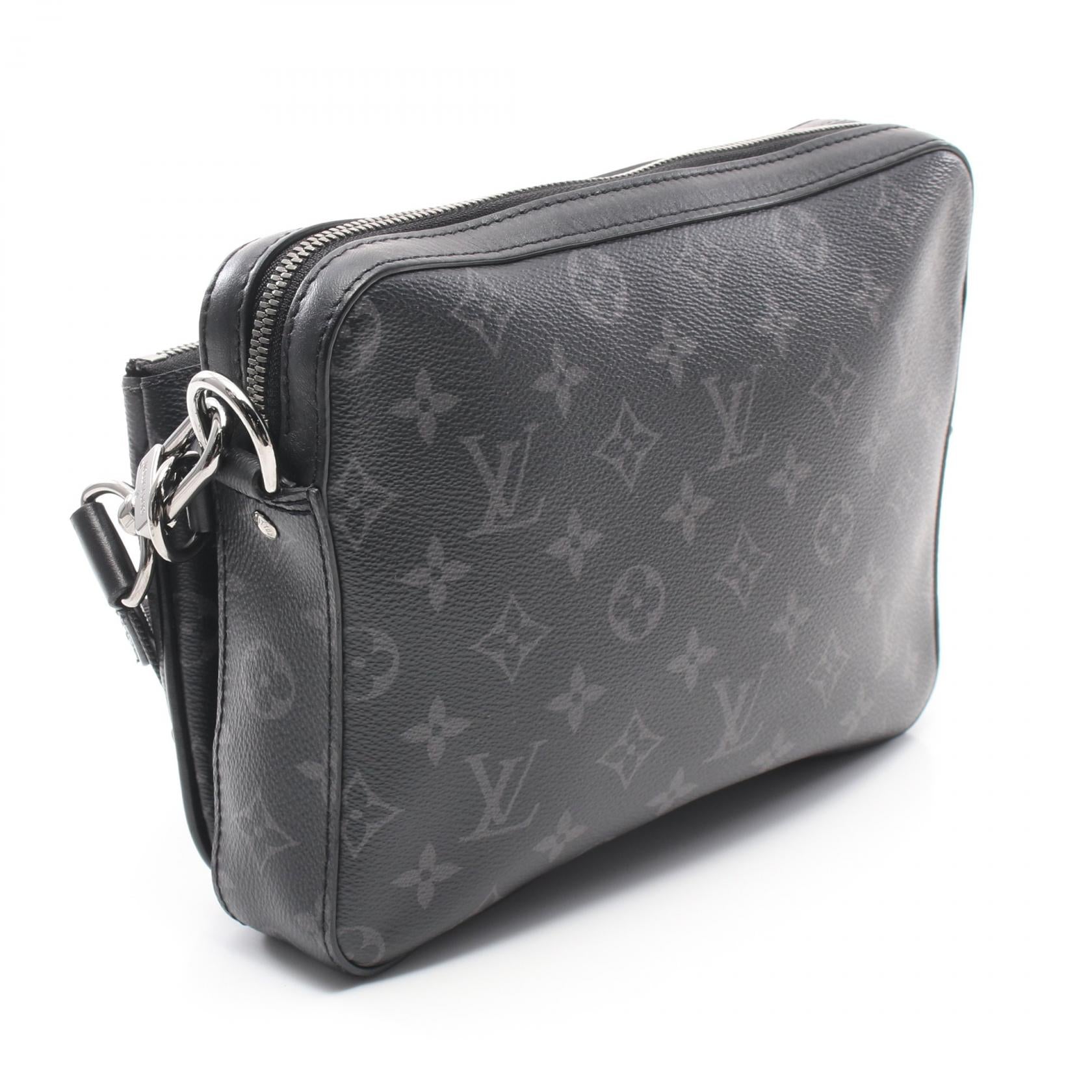 Louis Vuitton Trio Messenger Monogram Eclipse Bag