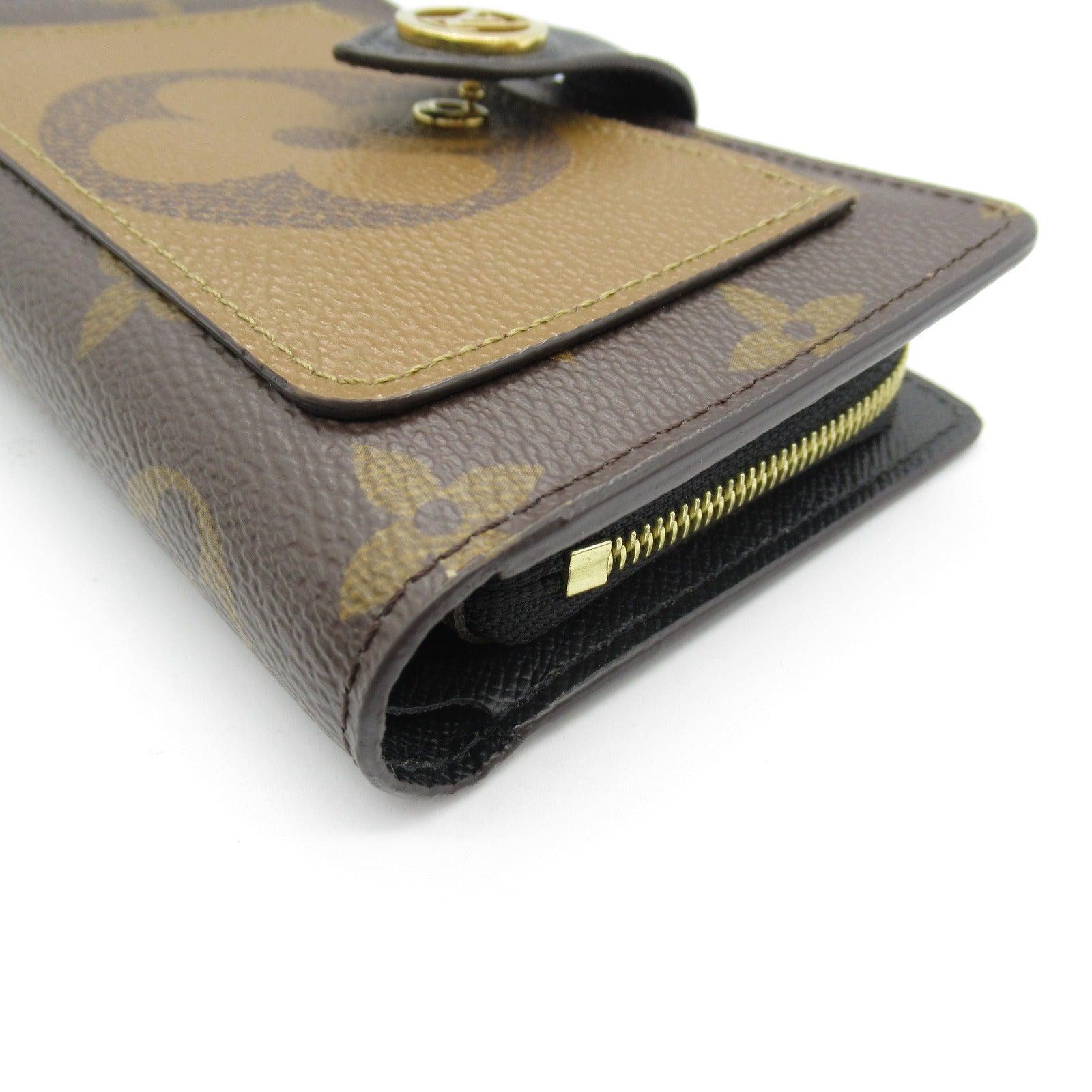 Louis Vuitton Juliette Wallet Monogram Reverse Brown