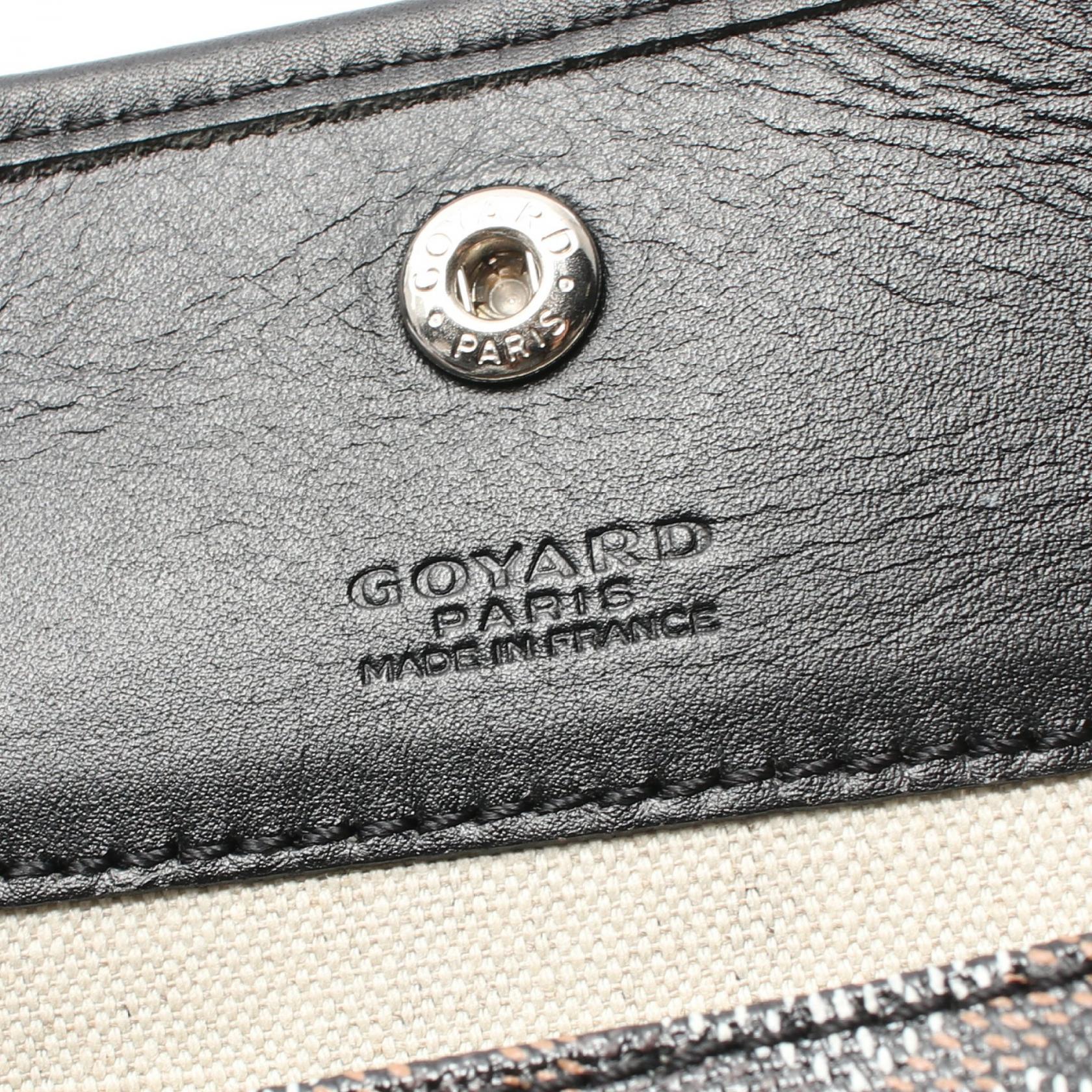 Goyard St. Louis PM Tote Bag PVC Canvas Leather