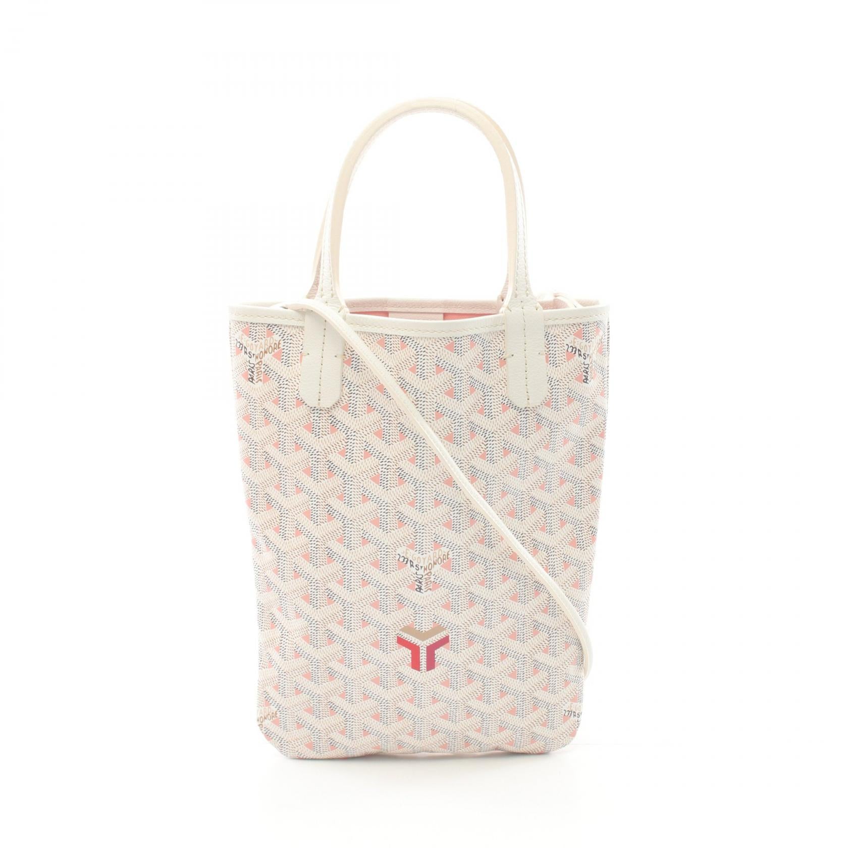 Goyard Poitiers Clairvoyant Handbag PVC Leather