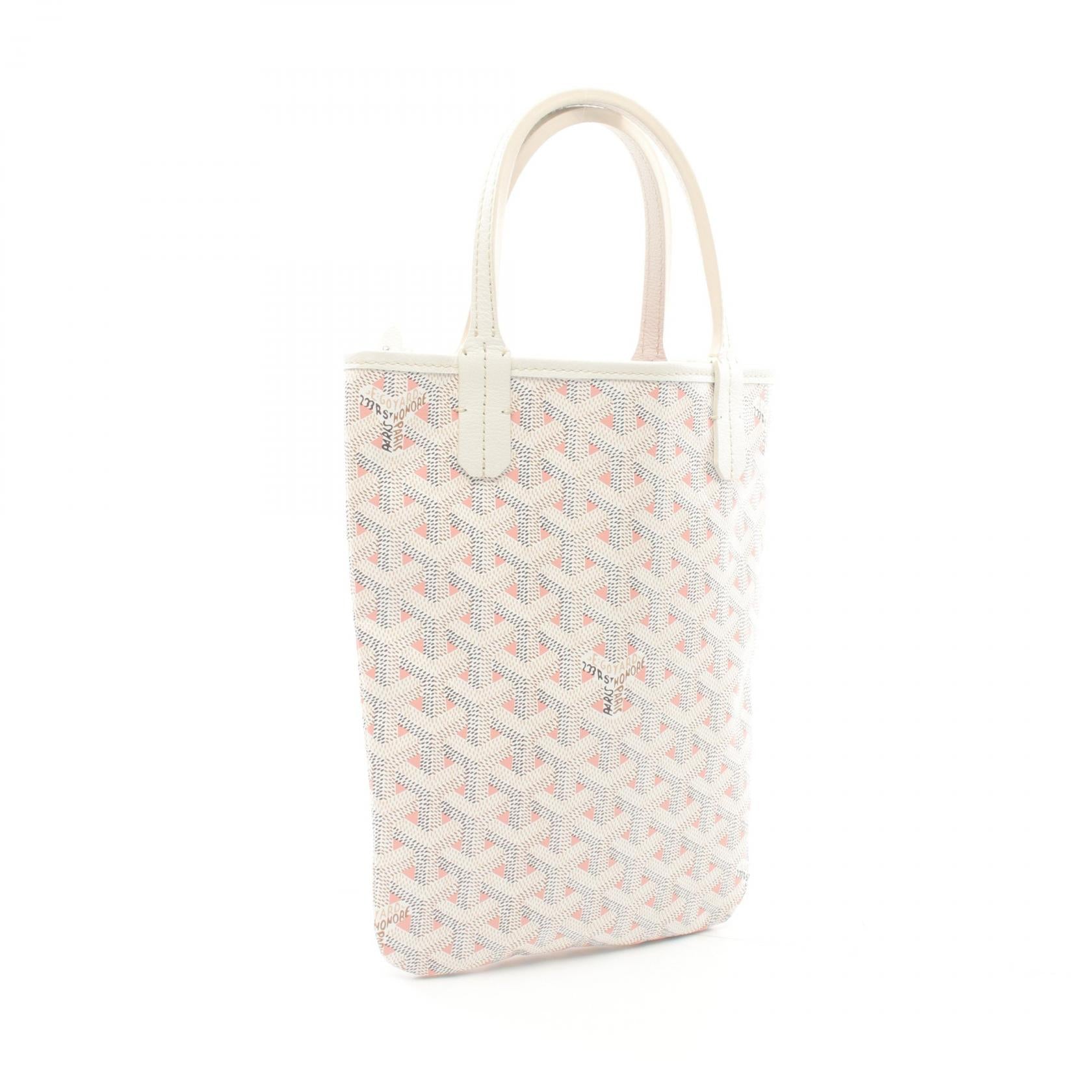 Goyard Poitiers Clairvoyant Handbag PVC Leather