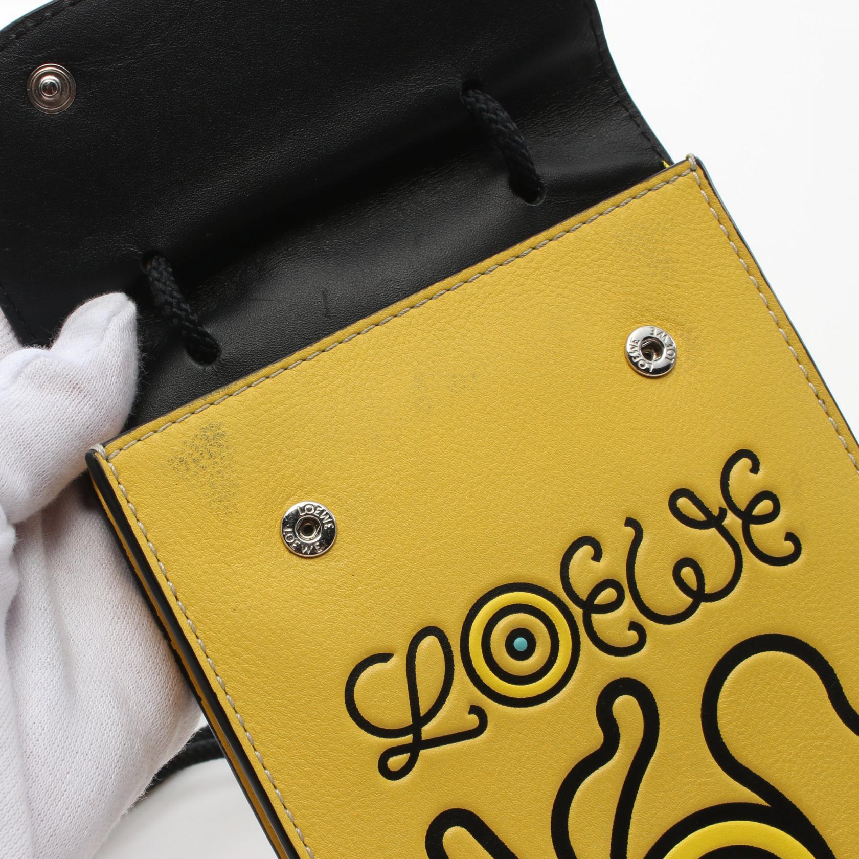 Loewe Leather Eye Phone Accessory