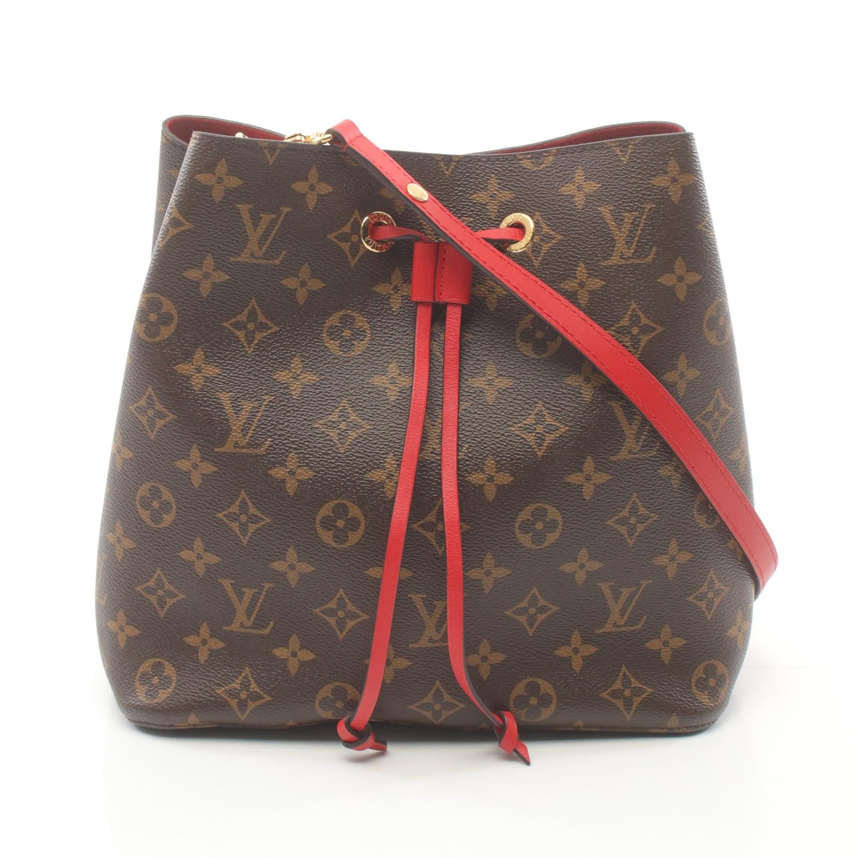 Louis Vuitton NeoNoe Monogram Coquelicot Shoulder Bag M44021