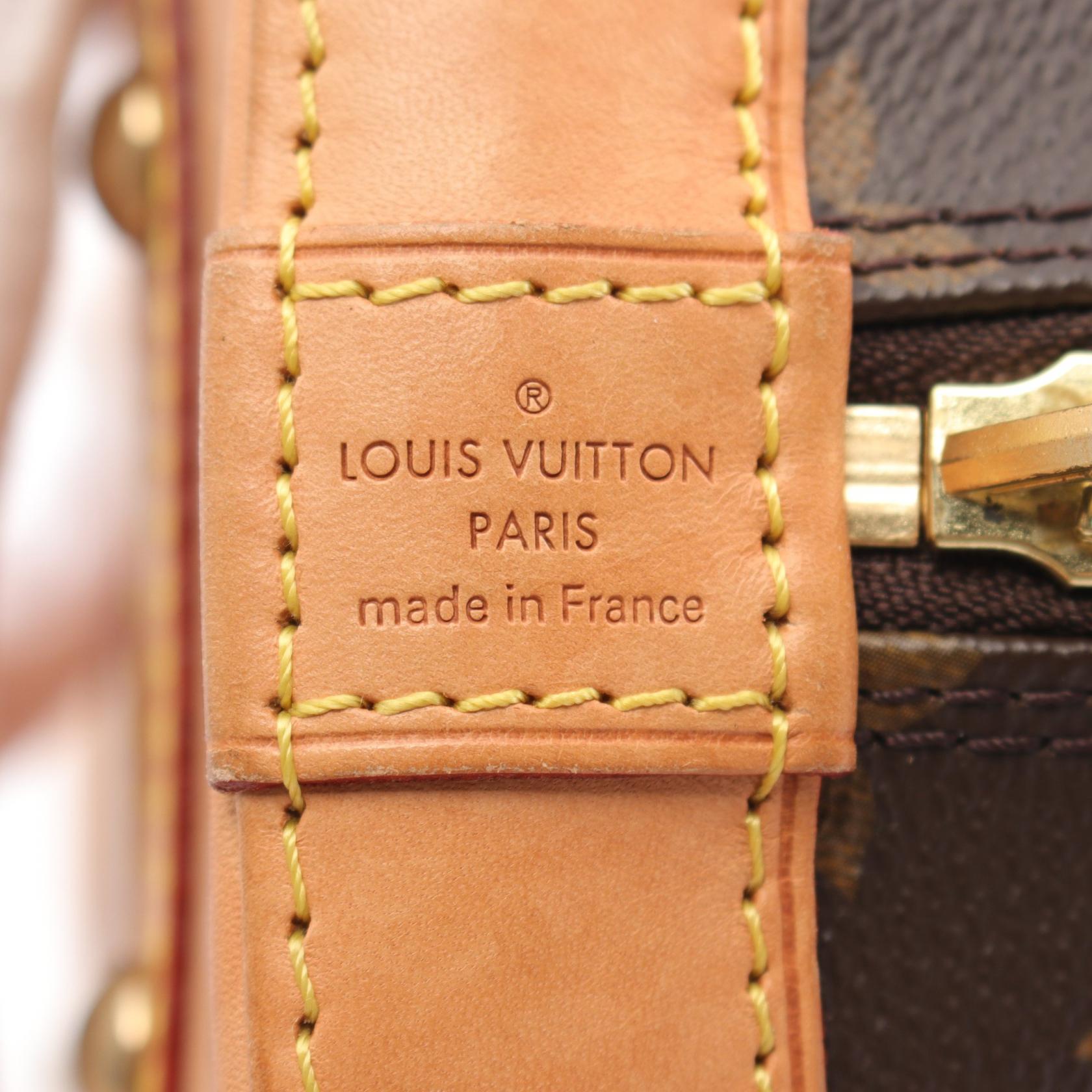 Louis Vuitton Alma BB Monogram Handbag M53152