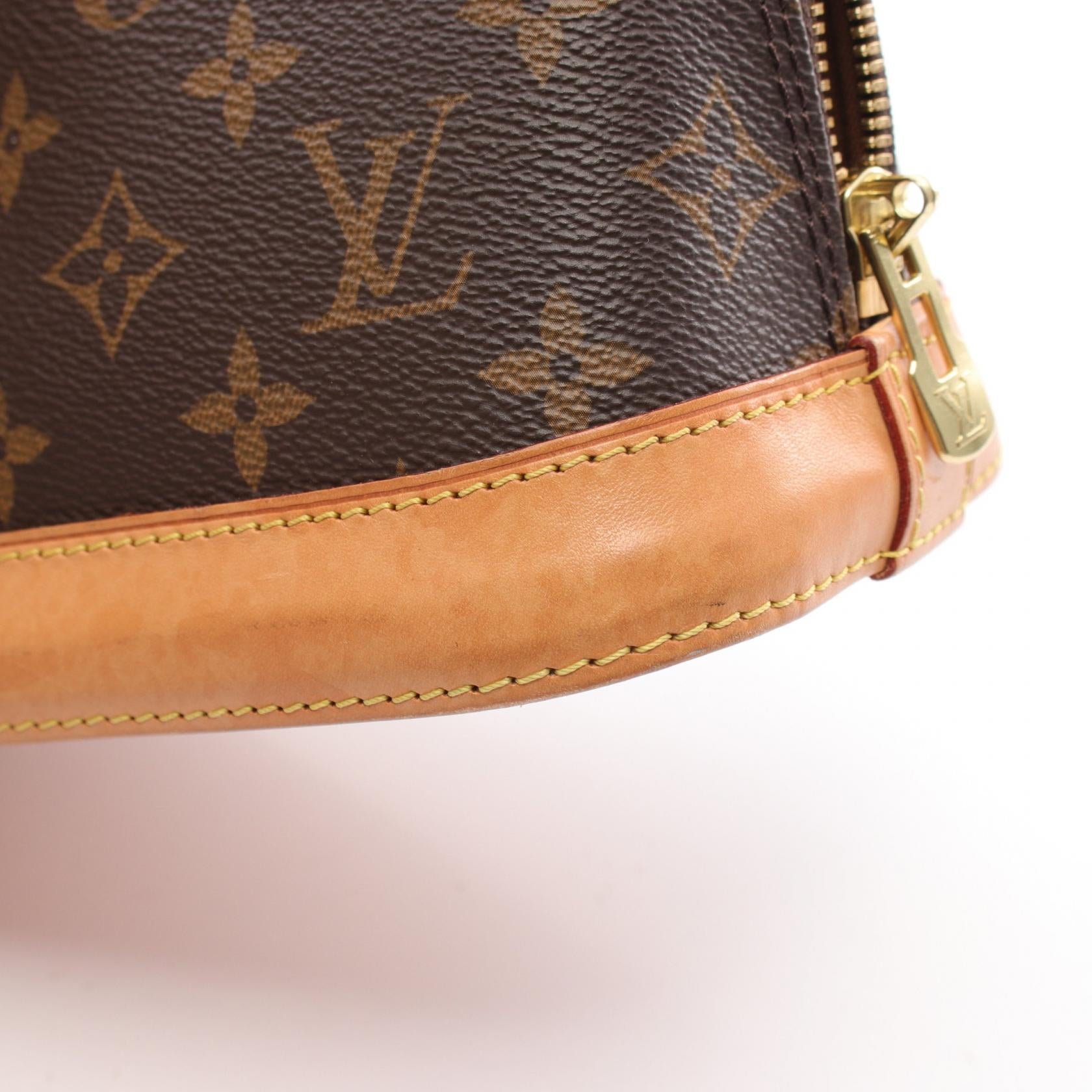 Louis Vuitton Alma BB Monogram Handbag M53152