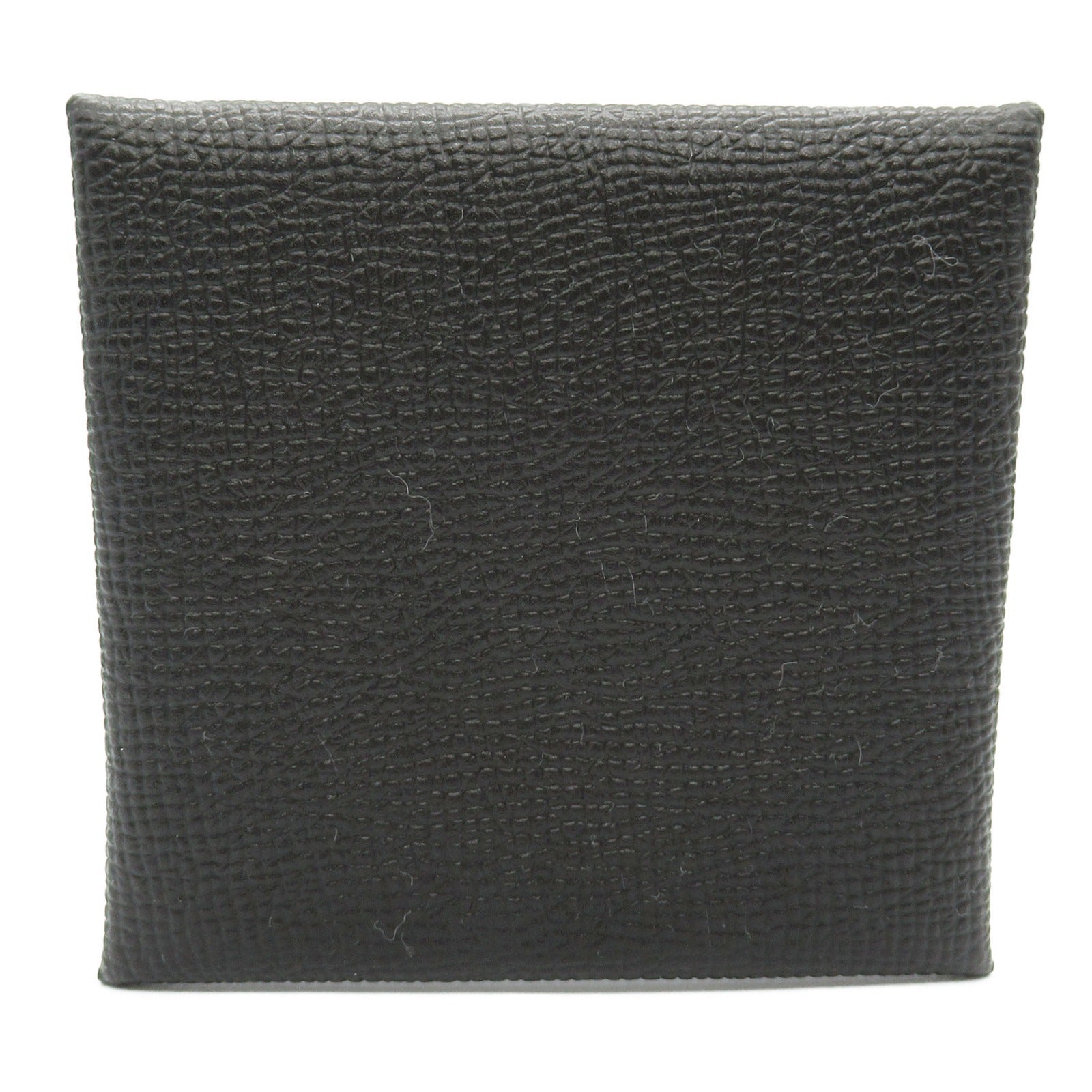 Hermes Bastia Black Leather Coin Case