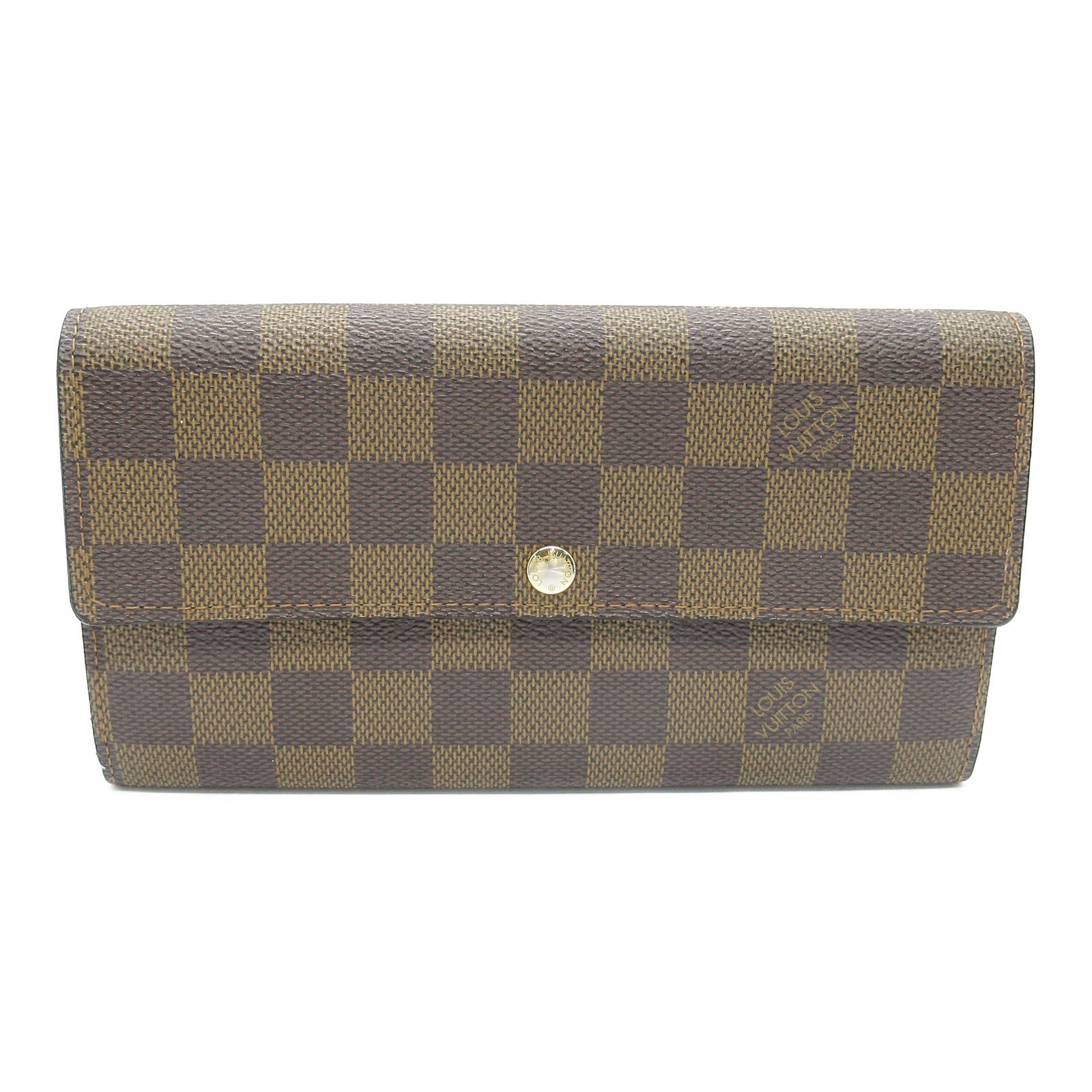 Louis Vuitton Damier Sarah Wallet Brown N61734