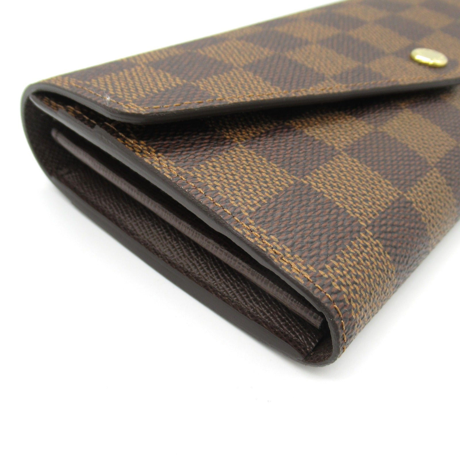 Louis Vuitton Damier Wallet Brown N63209