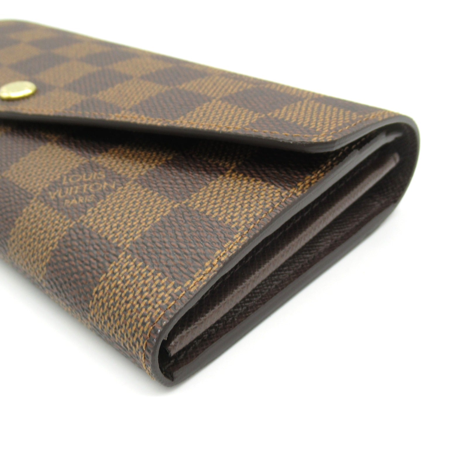 Louis Vuitton Damier Wallet Brown N63209