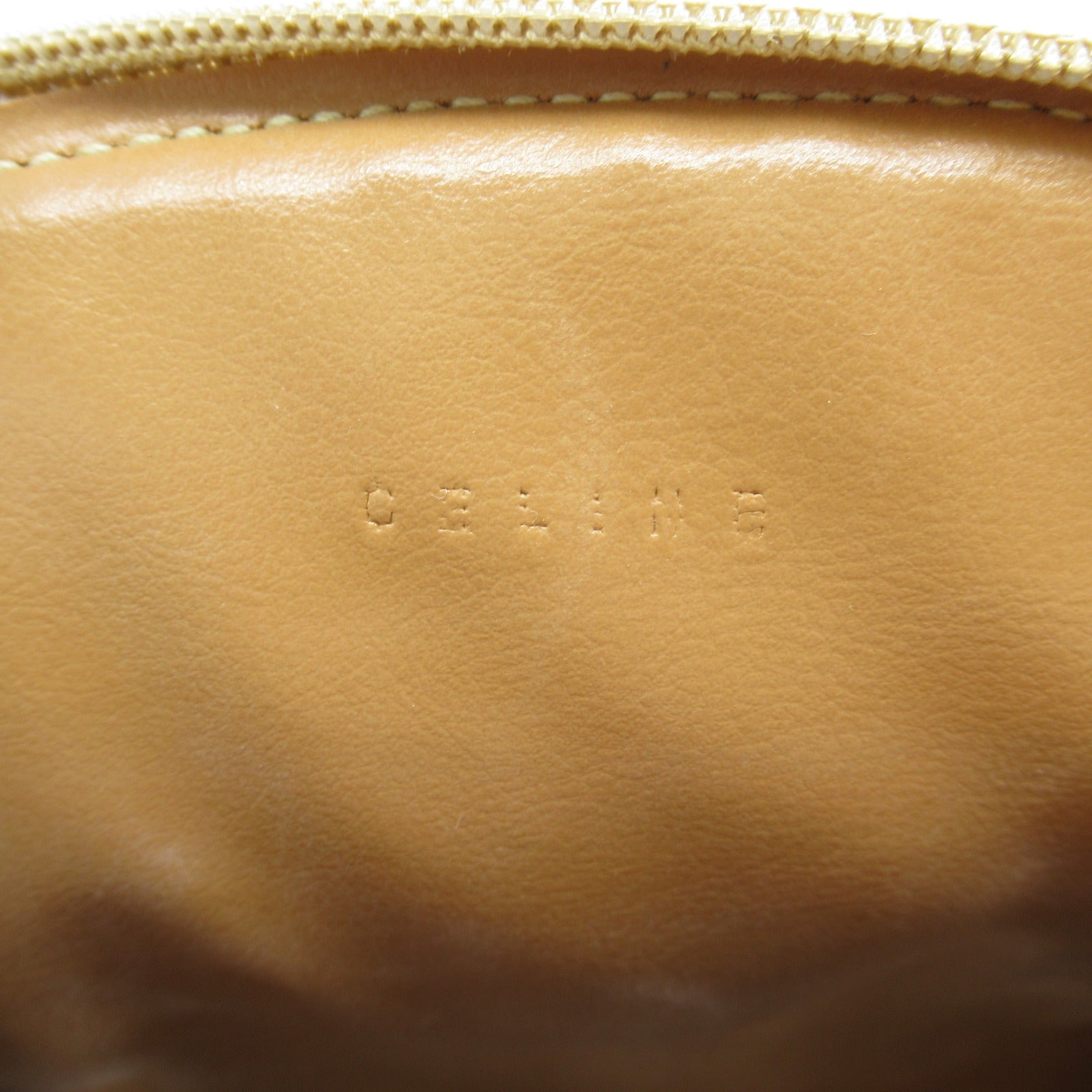 Celine Macadam Pouch PVC Canvas Leather