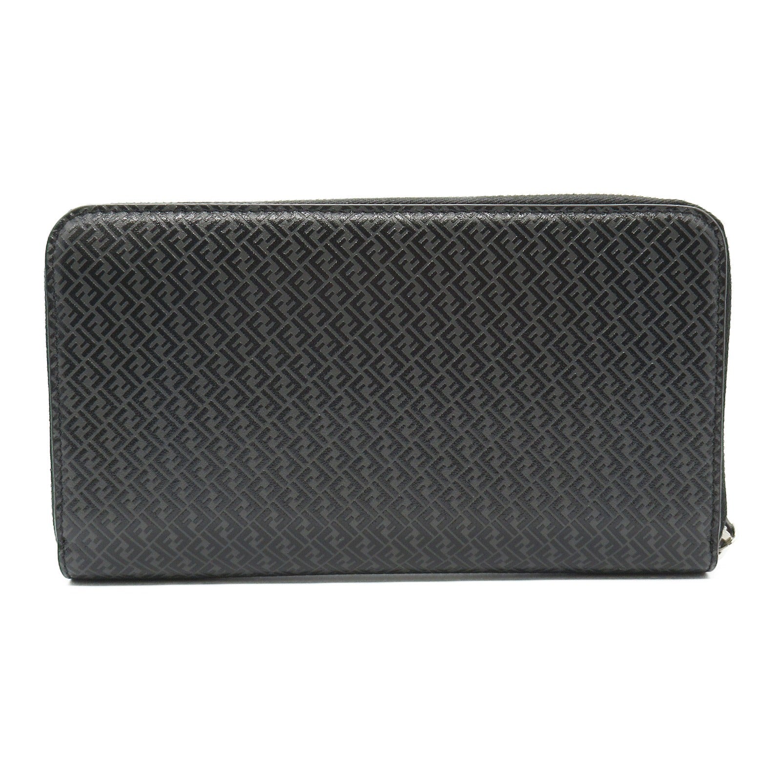 Fendi Leather Continental Zucca Wallet