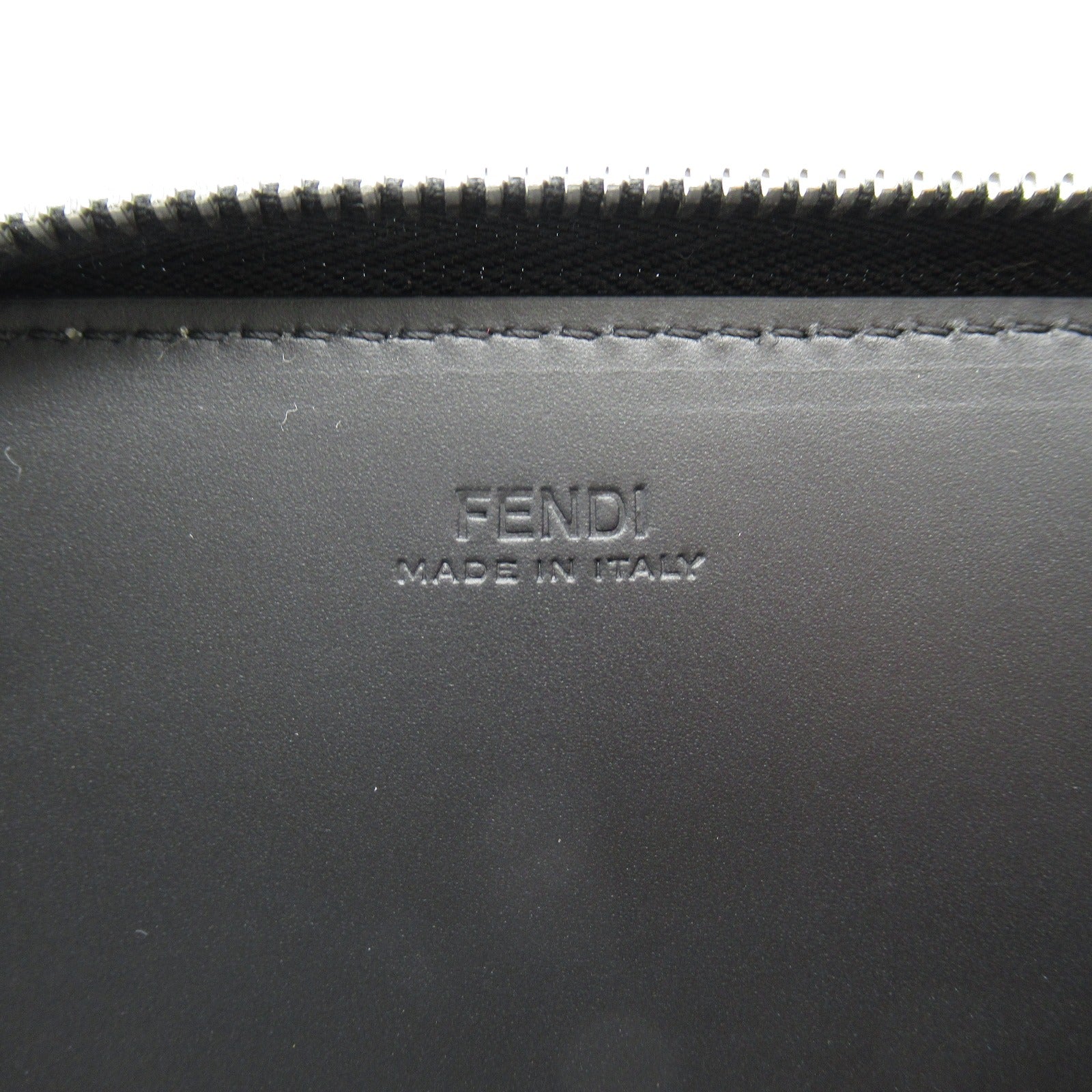 Fendi Leather Continental Zucca Wallet