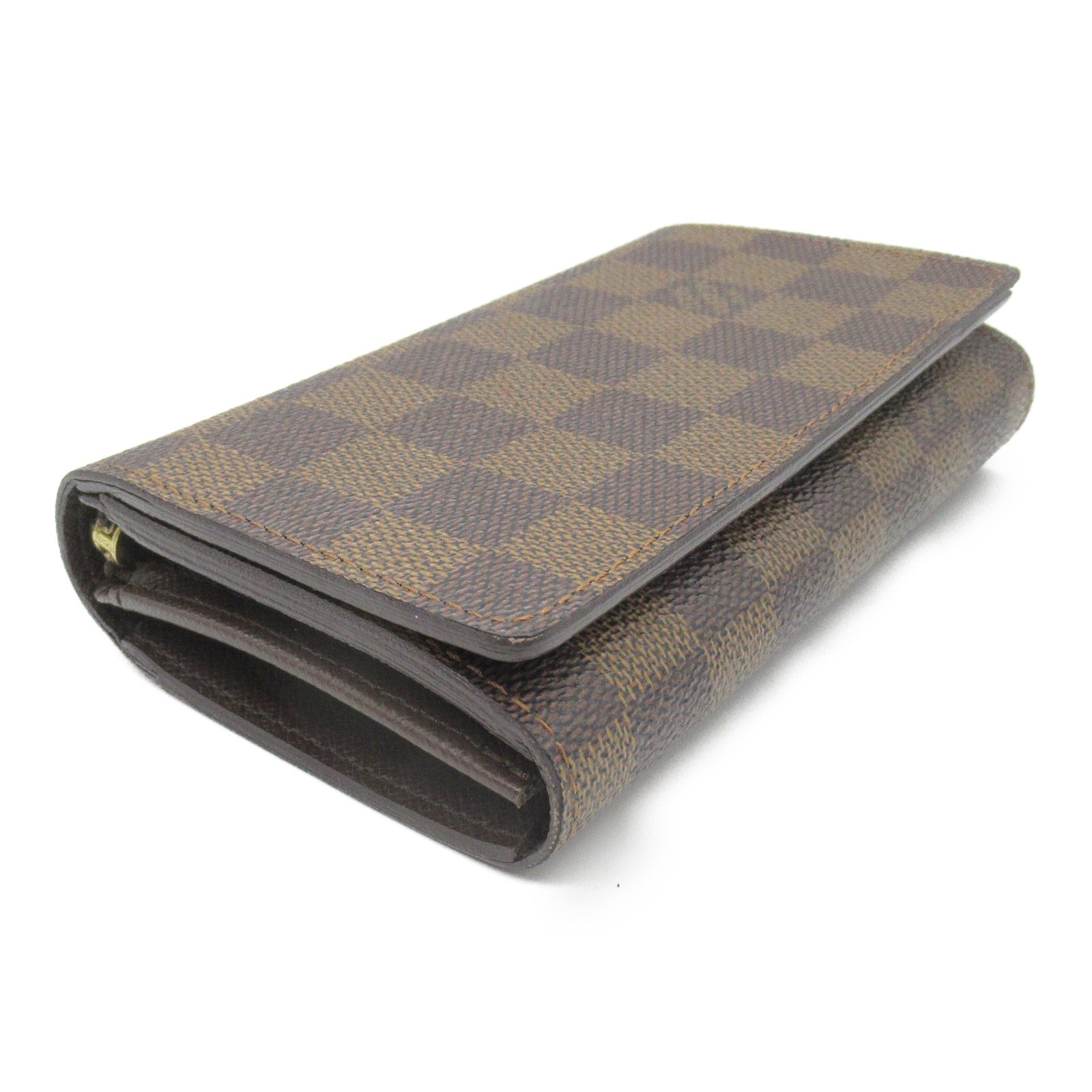 Louis Vuitton Damier Bifold Wallet Brown N61736