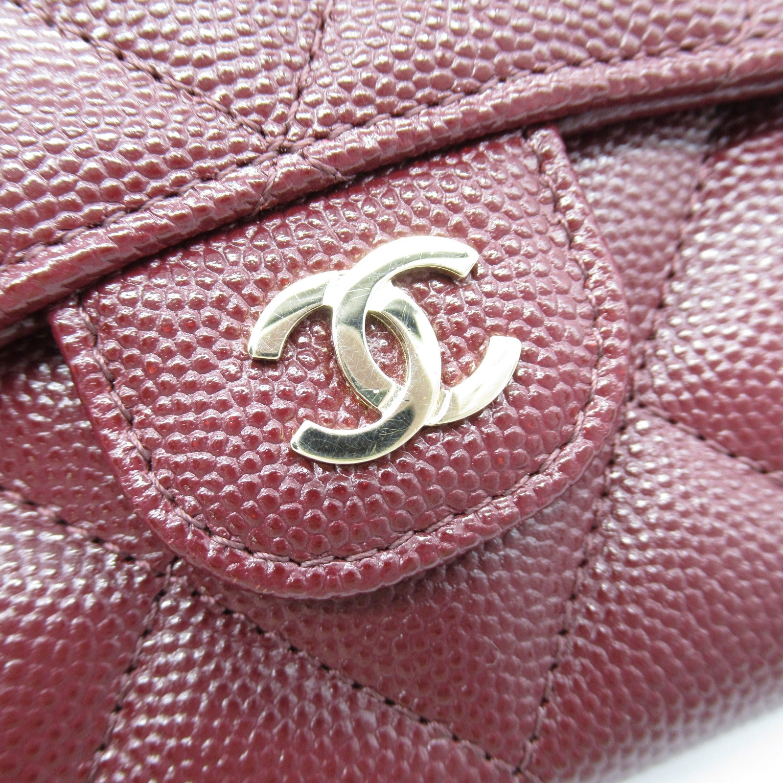 Chanel Matelasse Chain Compact Wallet Shoulder Bag