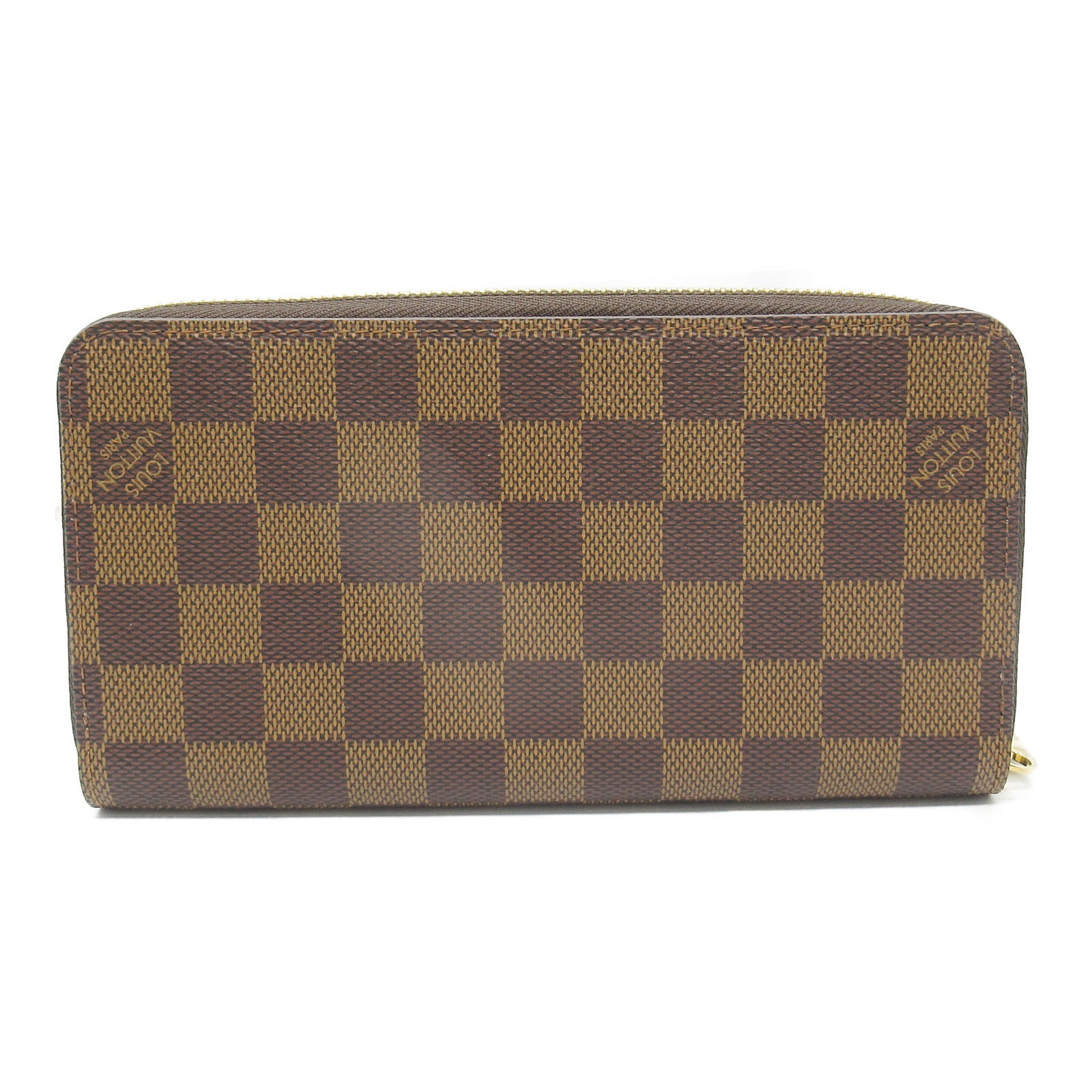 Louis Vuitton Zippy Wallet Damier Brown N41661