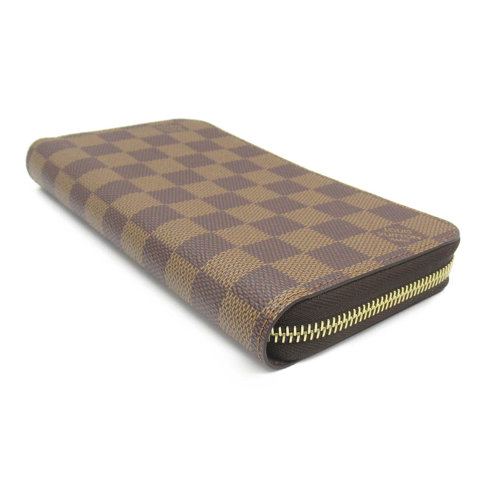 Louis Vuitton Zippy Wallet Damier Brown N41661