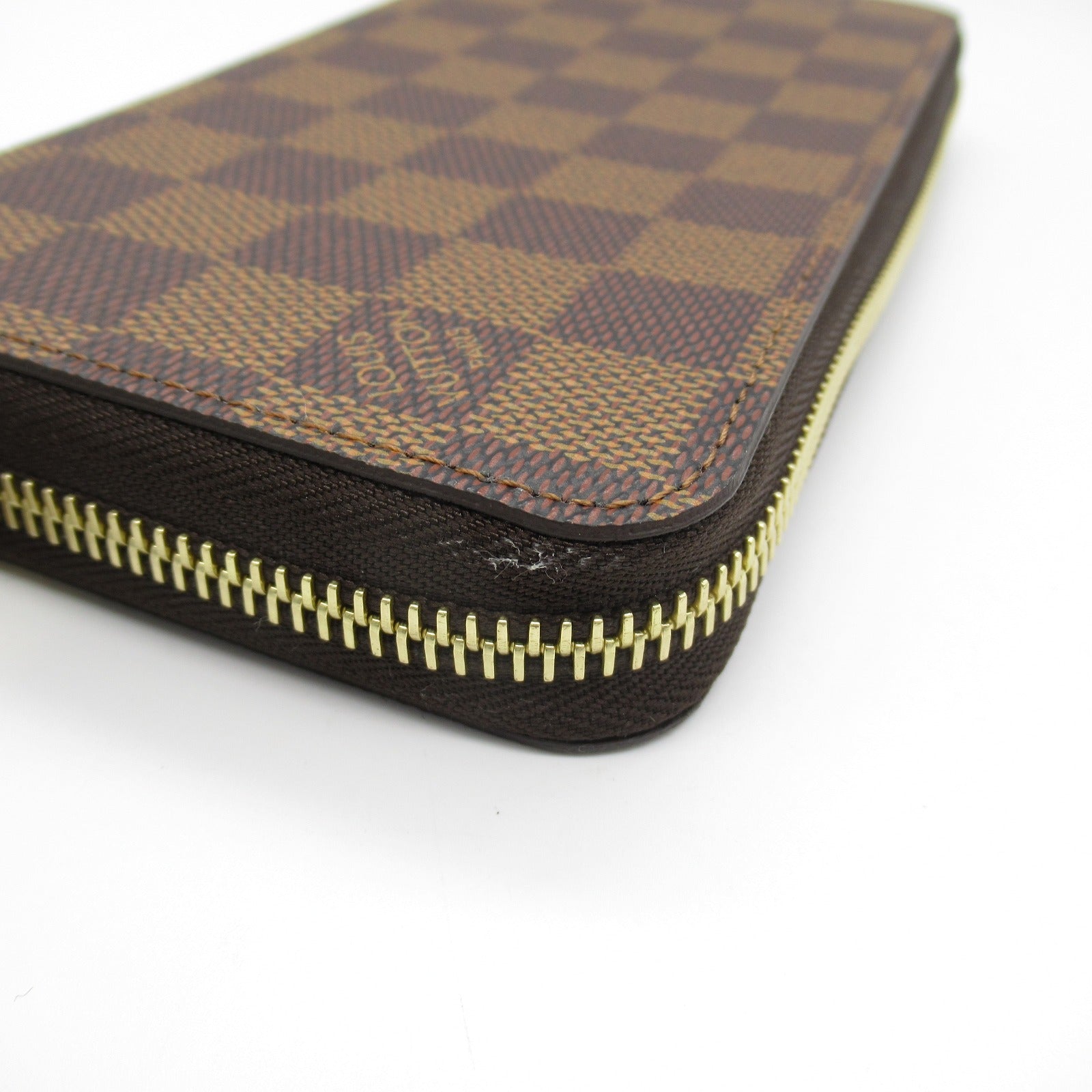 Louis Vuitton Zippy Wallet Damier Brown N41661