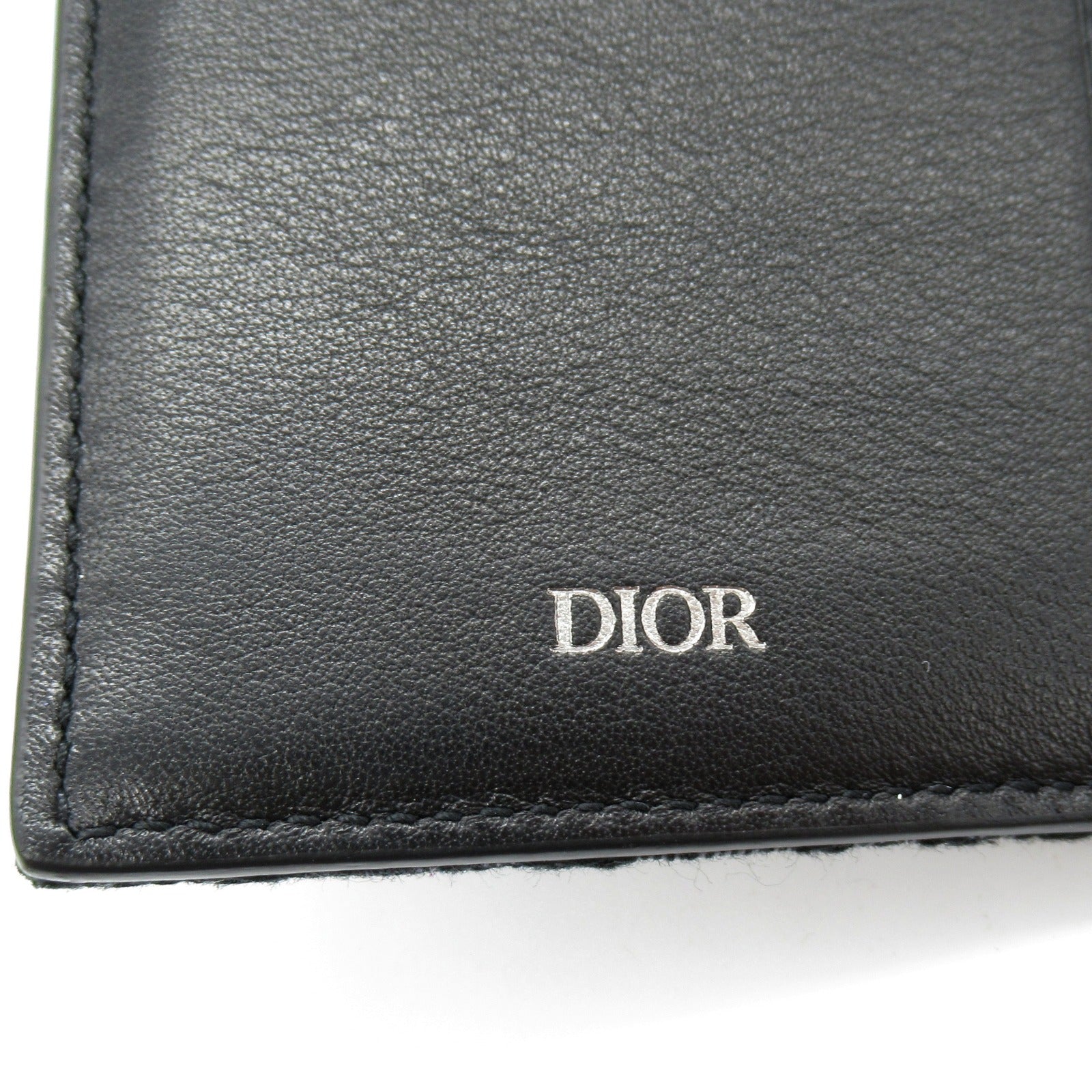 Dior Trotter Jacquard Long Wallet Black