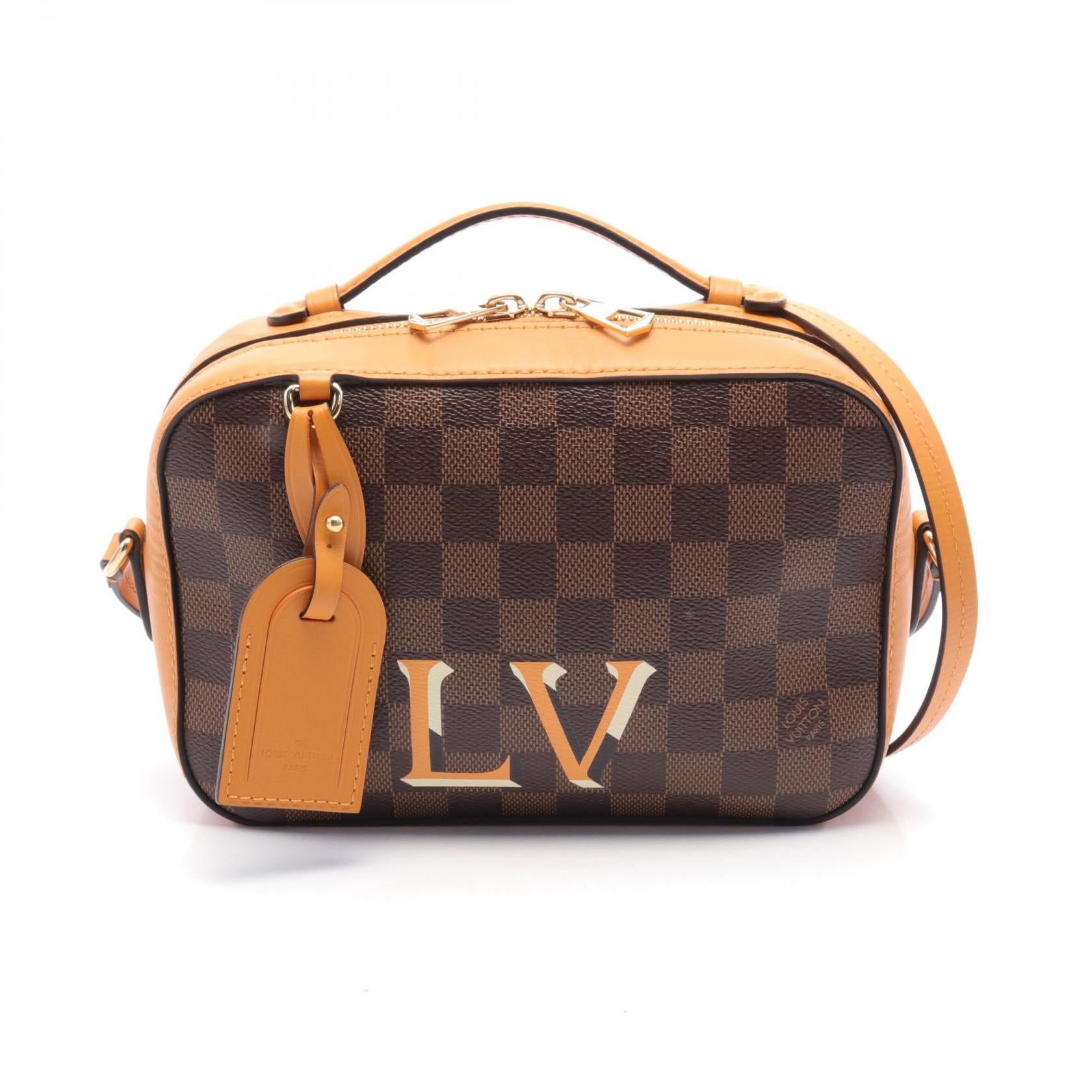 Louis Vuitton Santa Monica Damier Ebene Shoulder Bag