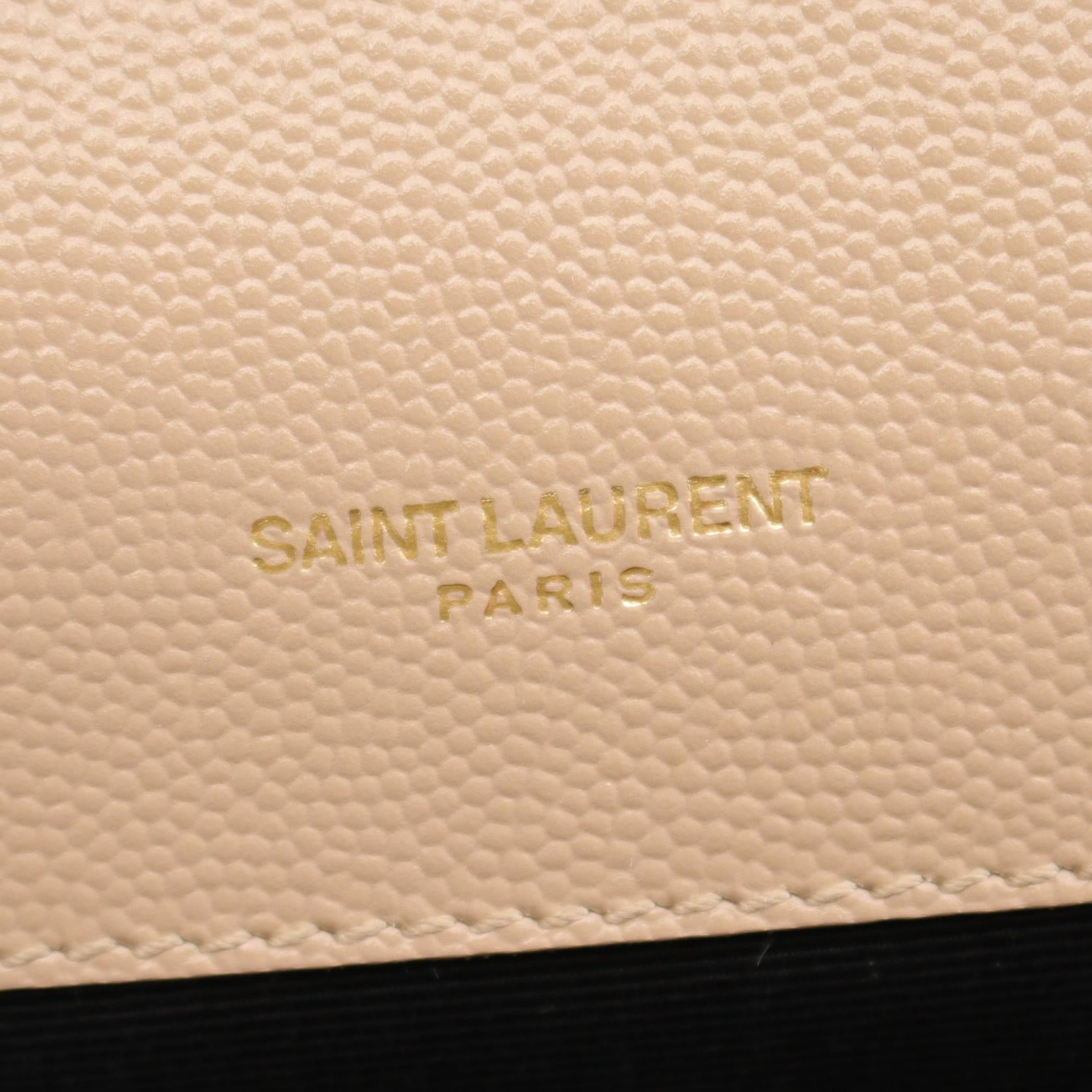 Yves Saint Laurent Leather Envelope Shoulder Bag