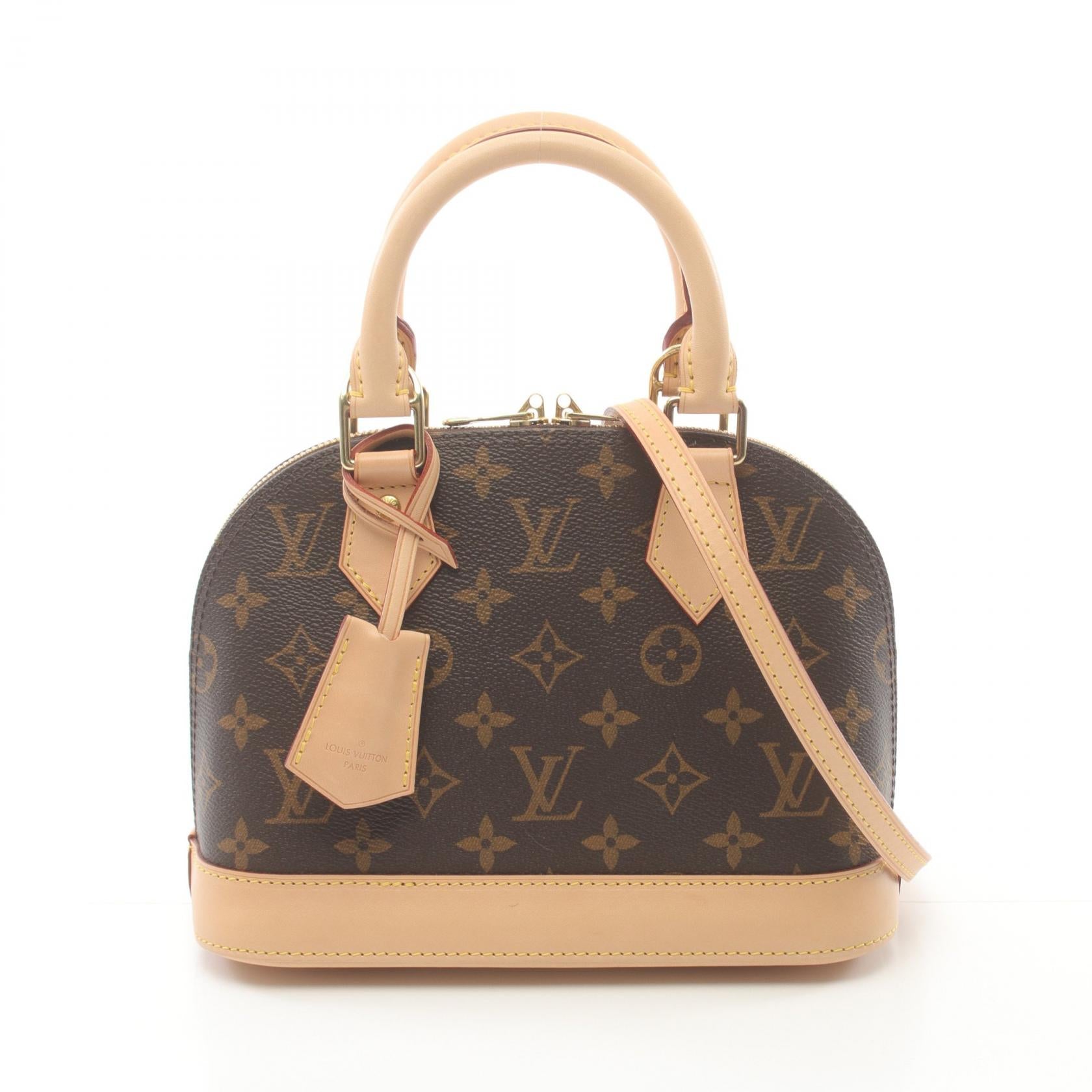 Louis Vuitton Alma BB Handbag Monogram Brown