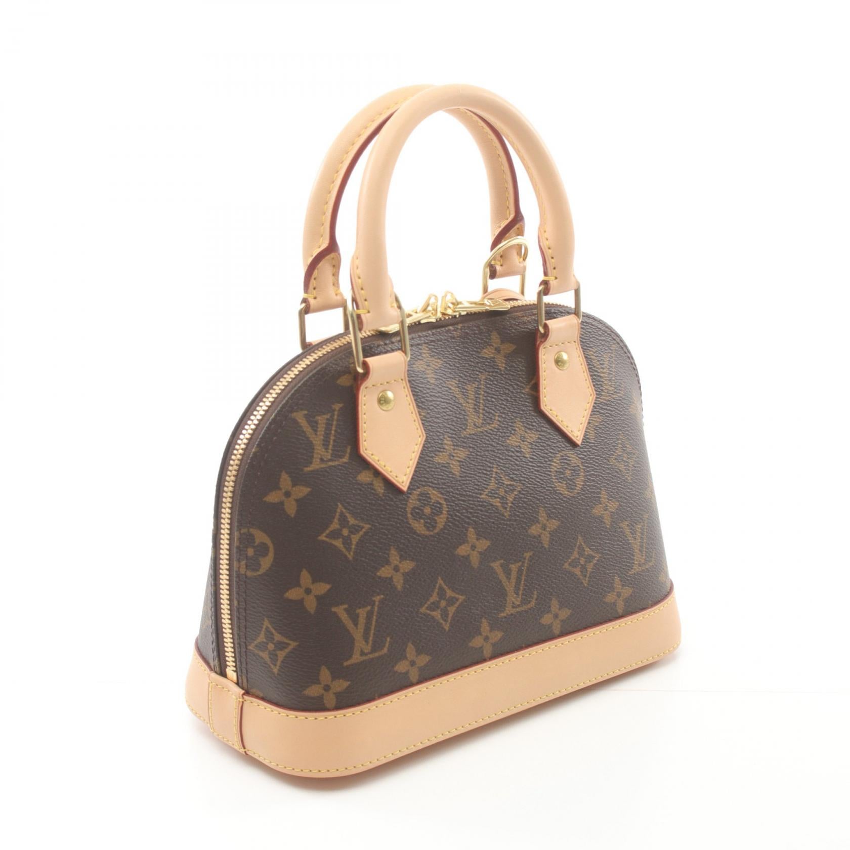 Louis Vuitton Alma BB Handbag Monogram Brown