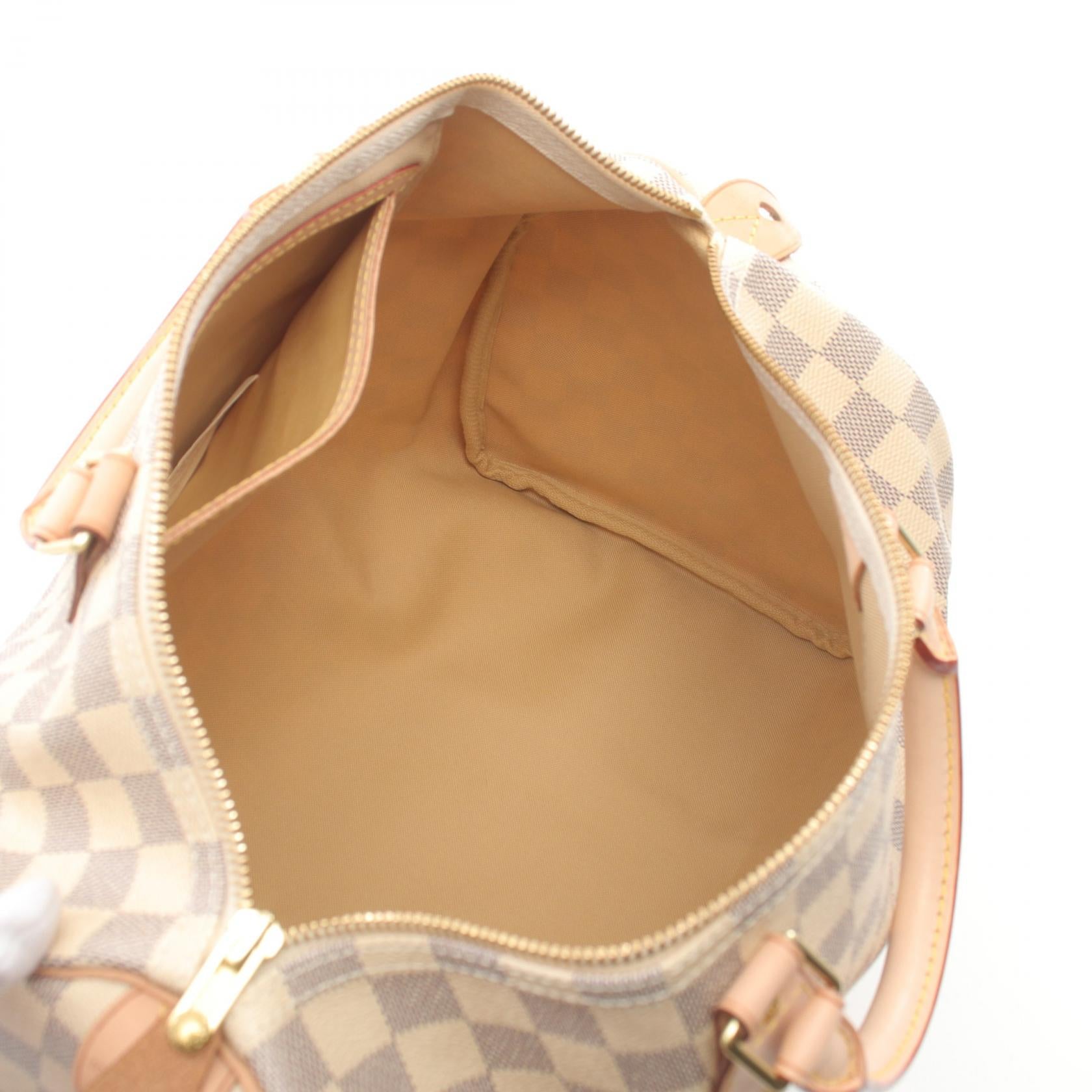 Louis Vuitton Speedy 35 Handbag Damier Azur