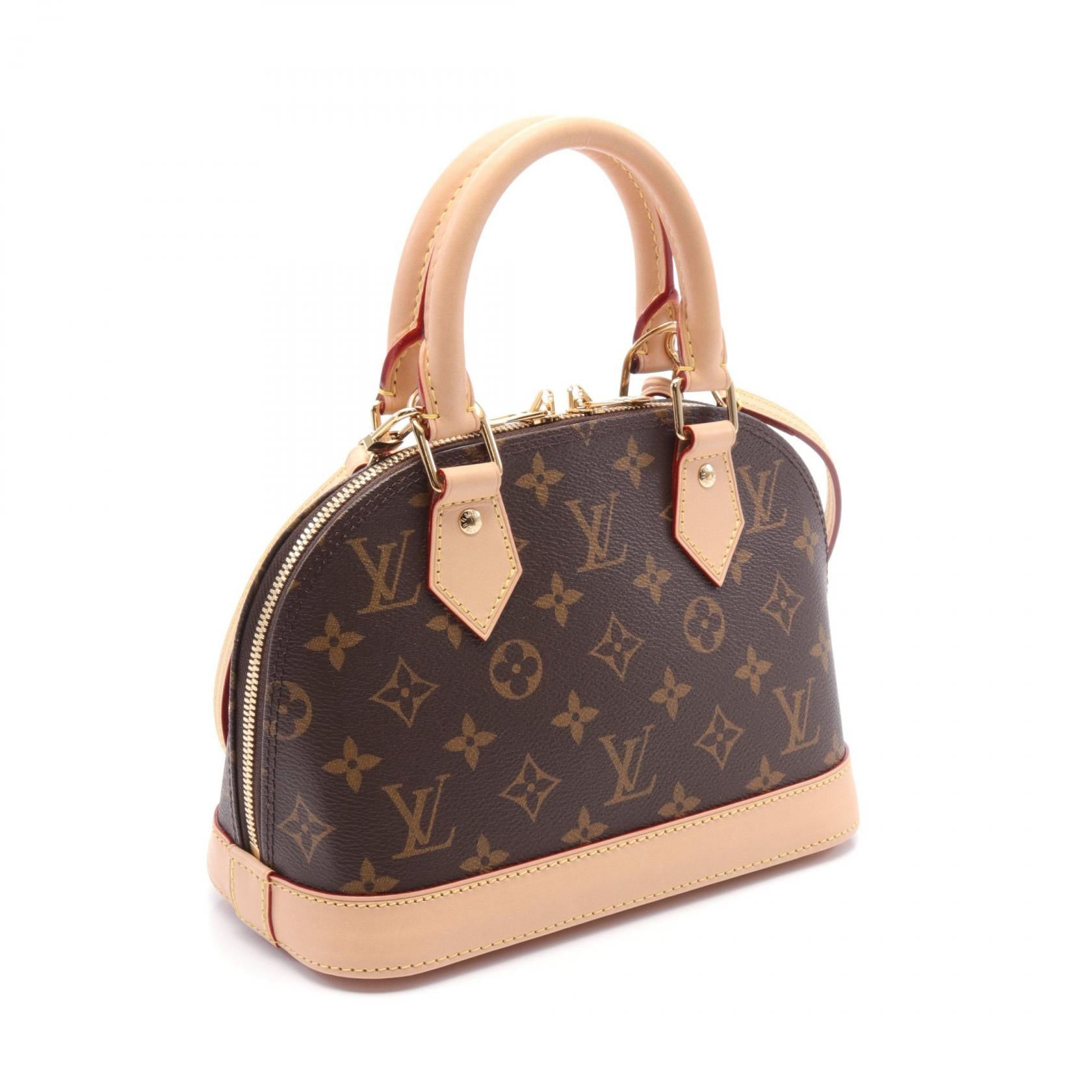 Louis Vuitton Alma BB Handbag Monogram Brown