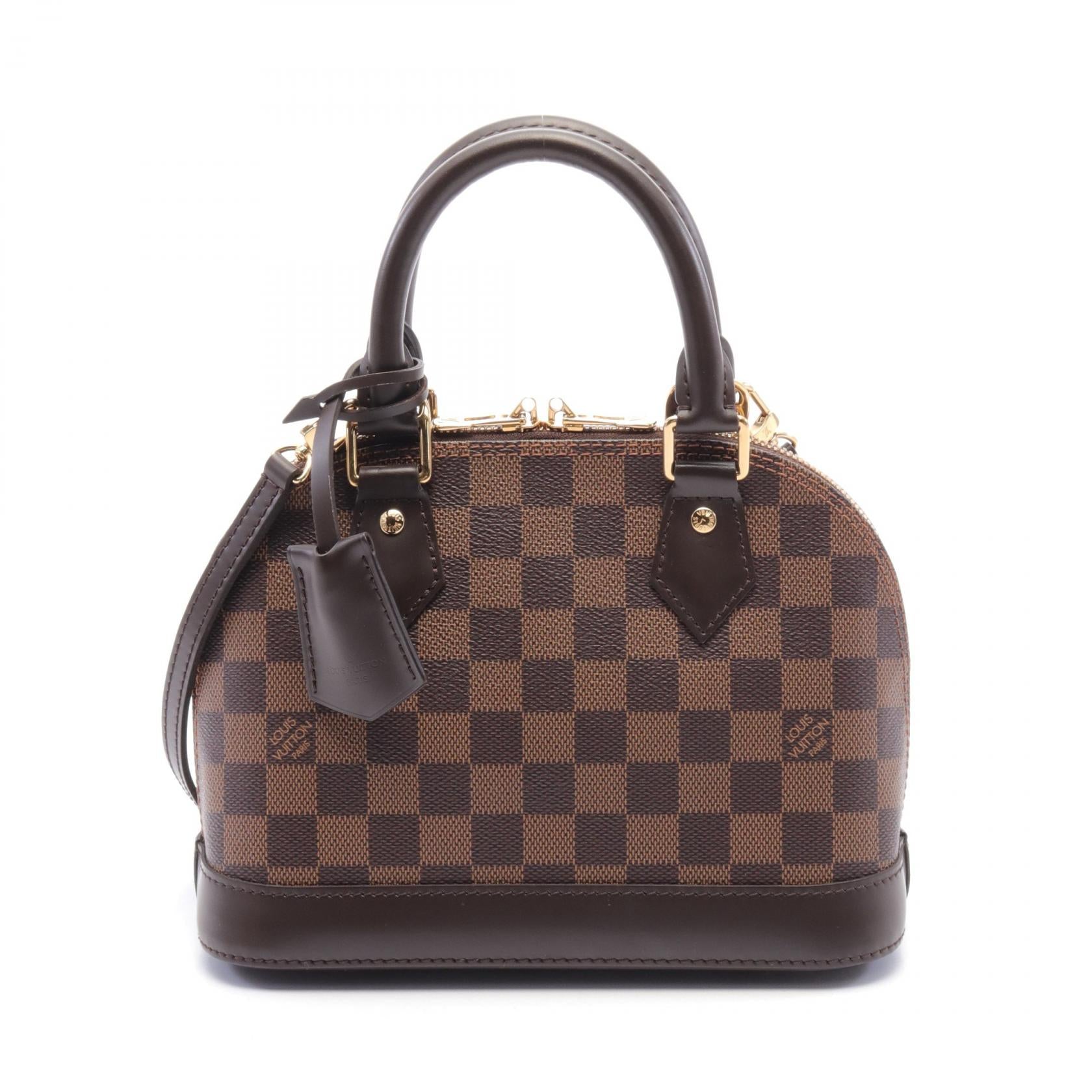 Louis Vuitton Alma BB Damier Ebene Handbag