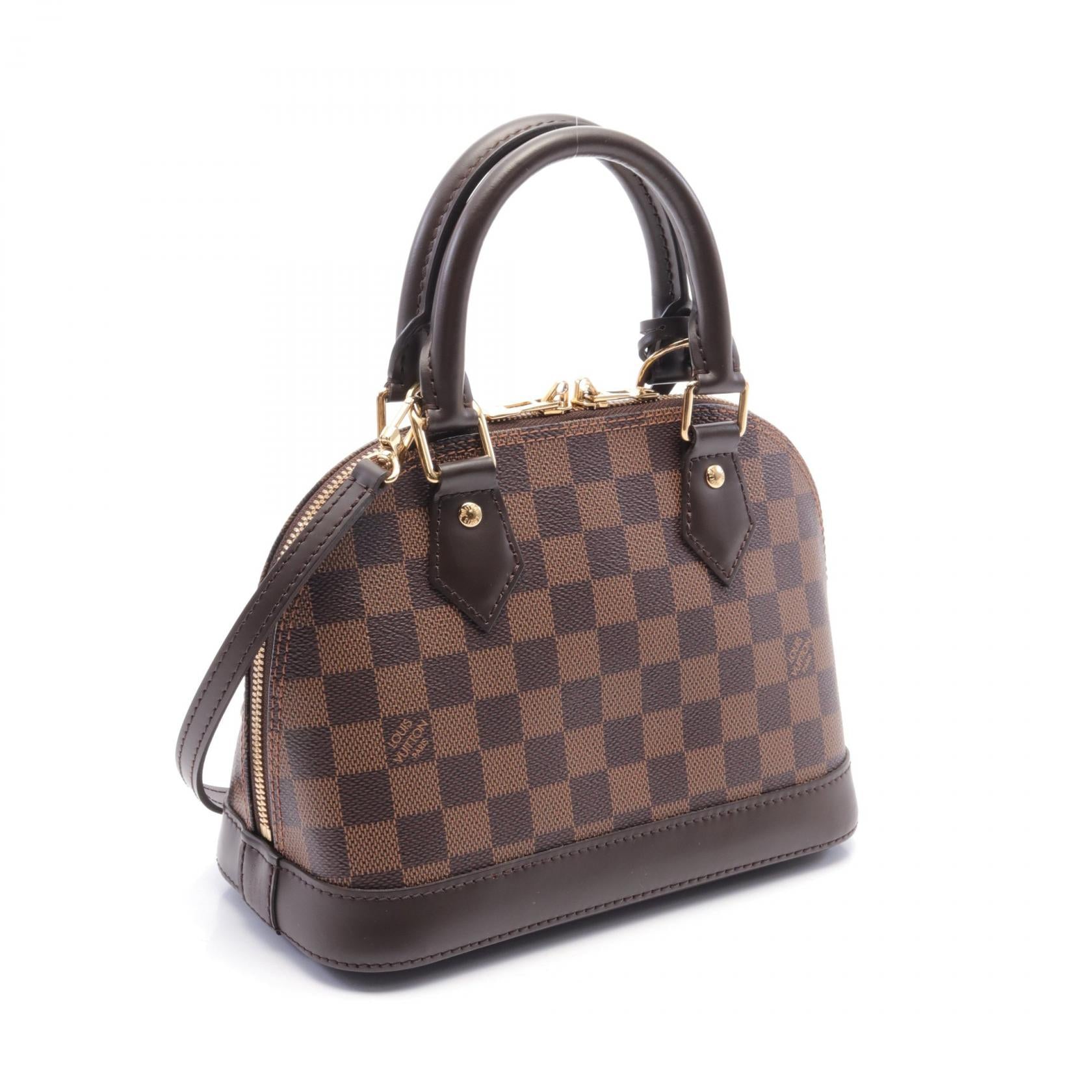 Louis Vuitton Alma BB Damier Ebene Handbag