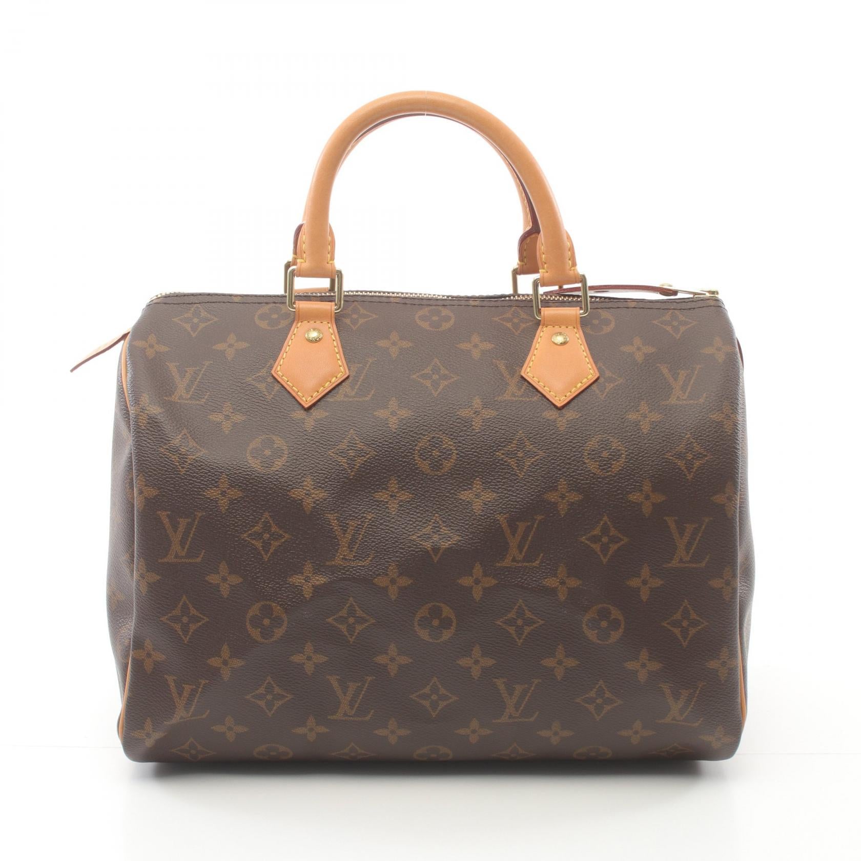 Louis Vuitton Speedy 30 Handbag Monogram Brown