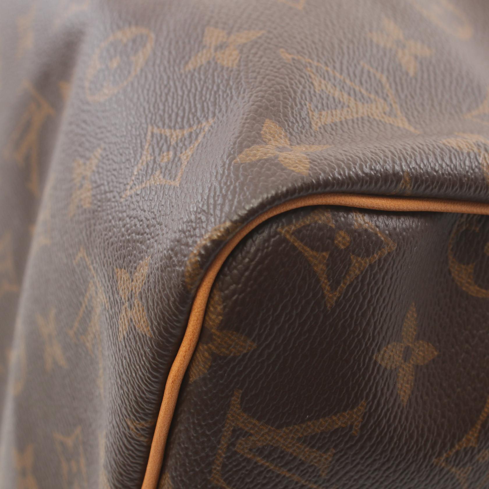 Louis Vuitton Speedy 30 Handbag Monogram Brown