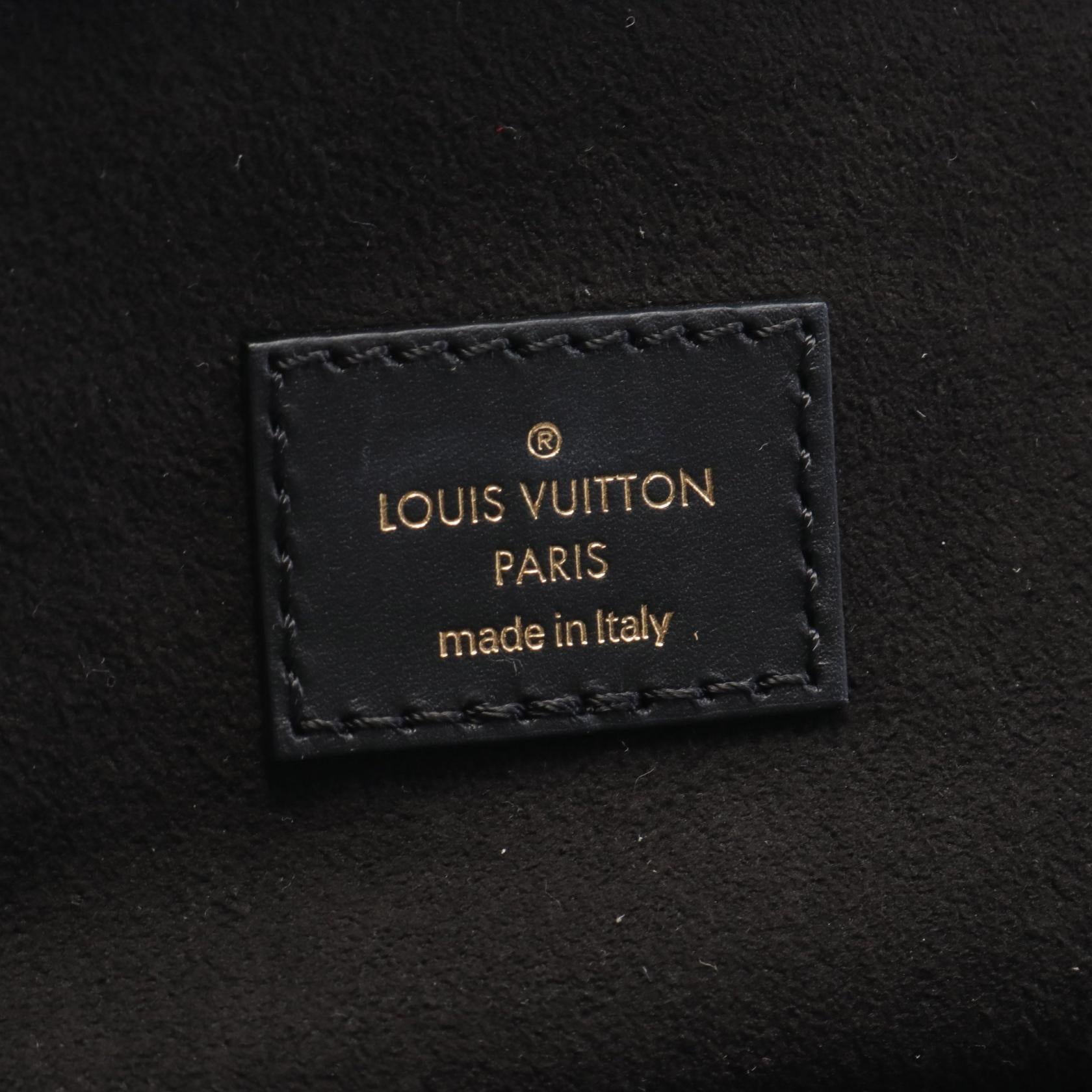 Louis Vuitton Vanity PM Monogram Noir Handbag