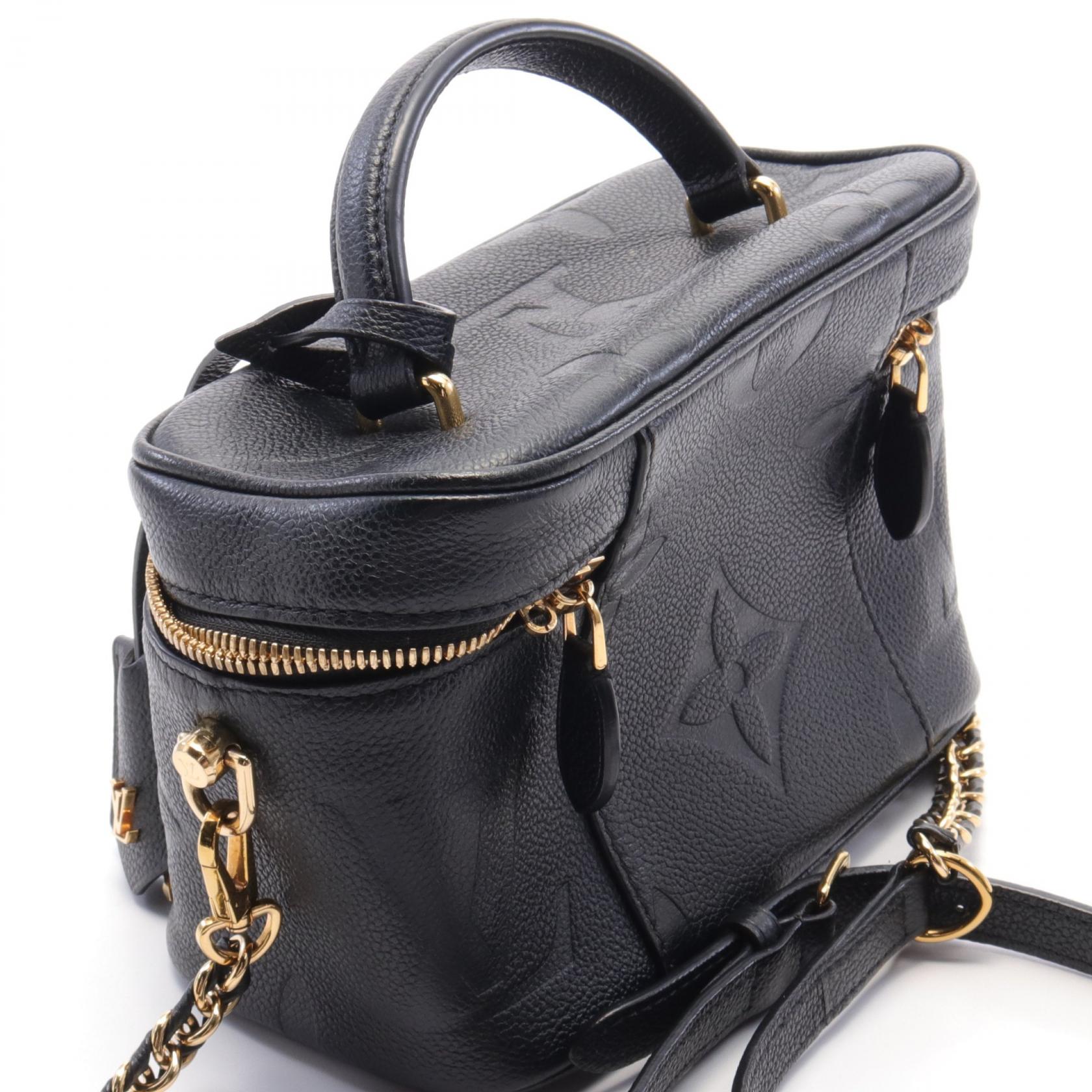 Louis Vuitton Vanity PM Monogram Noir Handbag