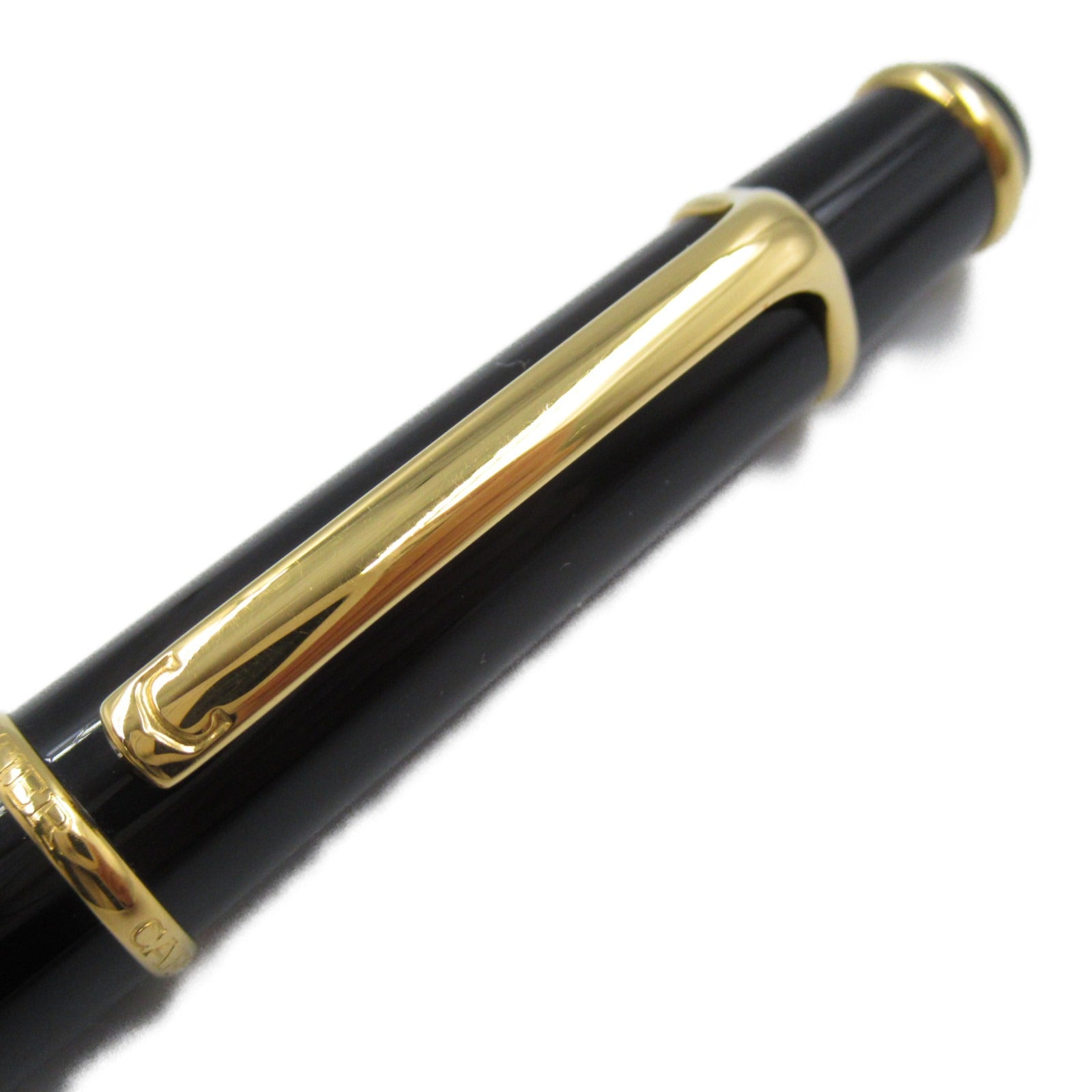 Cartier Diabolo Ballpoint Pen Black/Gold