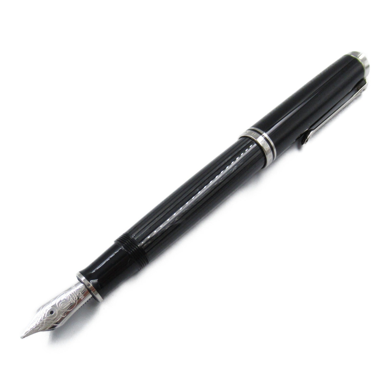 Pelikan Souveran M805 Black Stripe Fountain Pen K18WG Resin