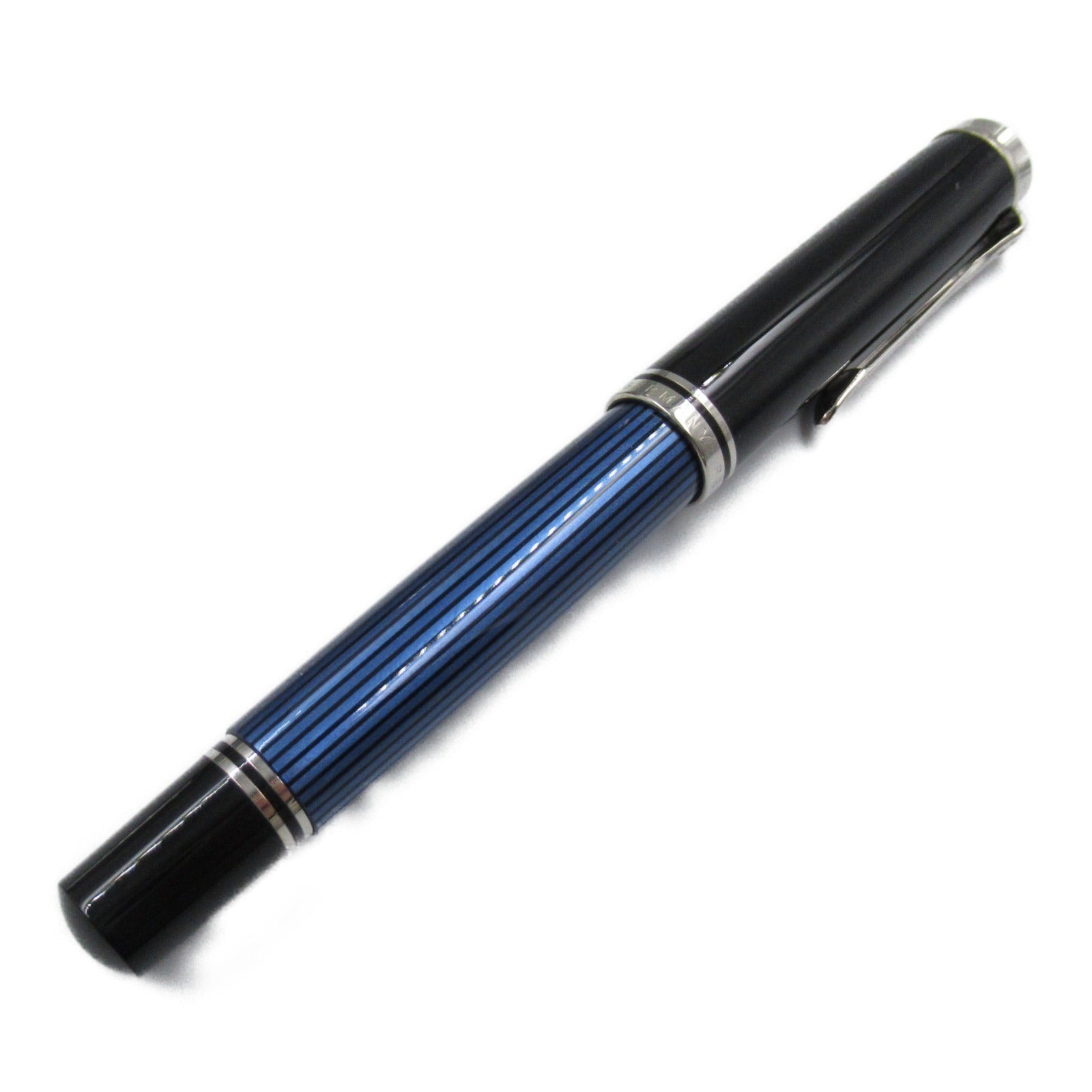 Pelikan Souveran M805 Blue Stripe Fountain Pen K18WG Resin