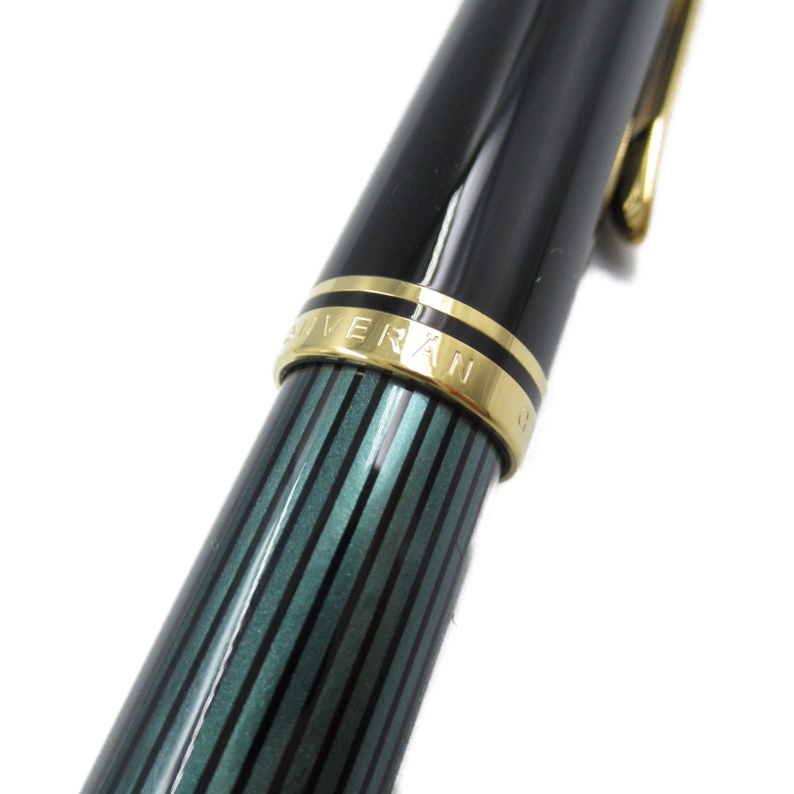 Pelikan Souveran M800 Green Stripe Fountain Pen K18WG