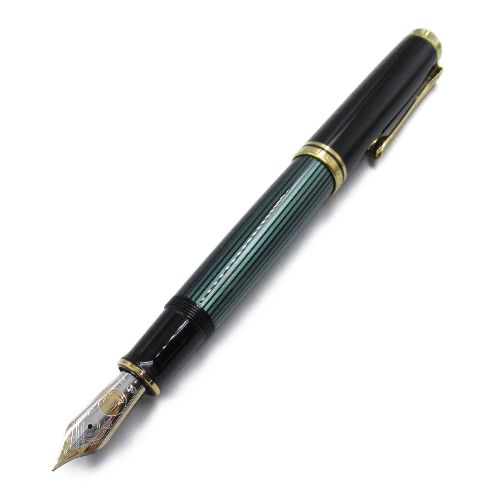 Pelikan Souveran M1000 Green Stripe Fountain Pen