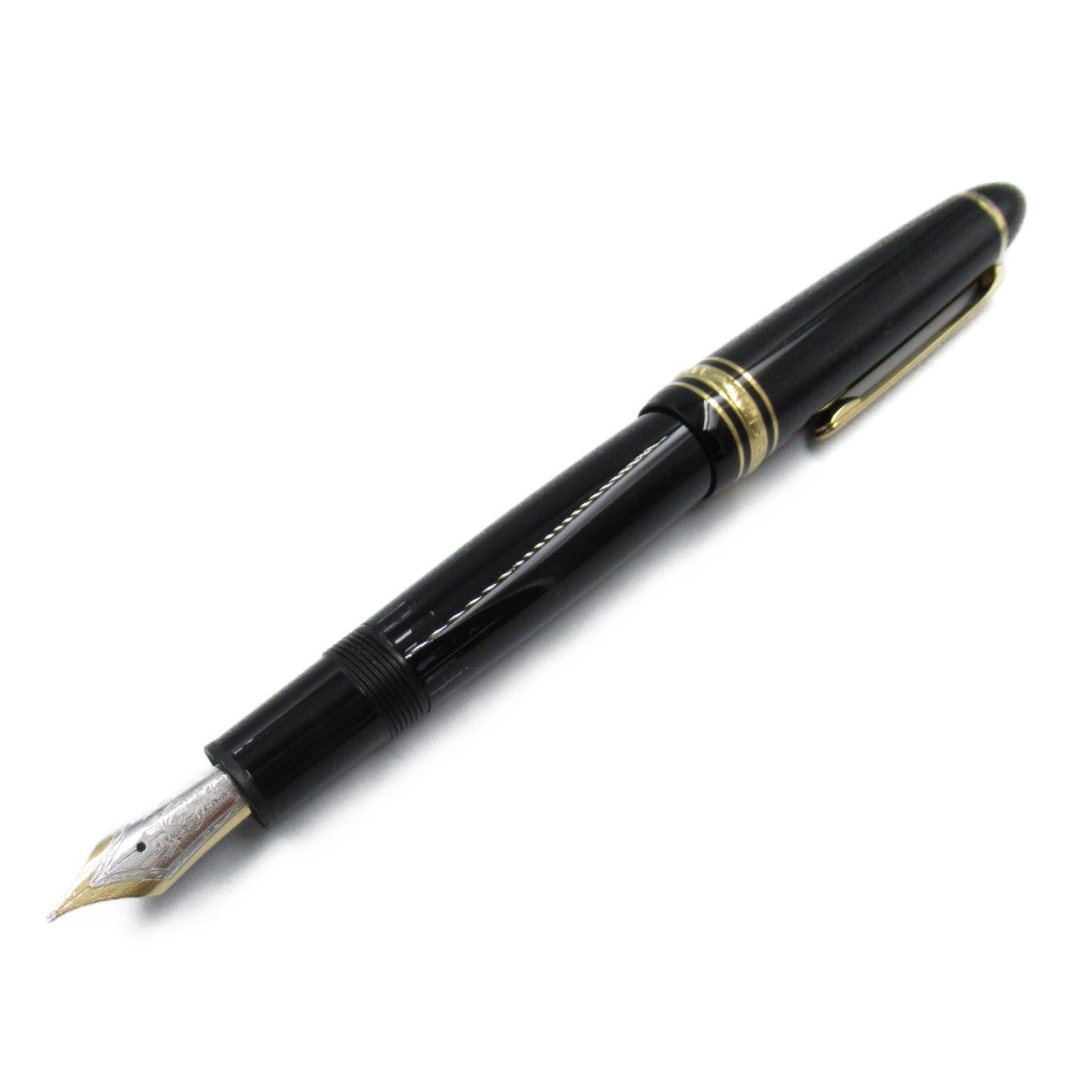 Montblanc Meisterstück 146 Gold LeGrand Fountain Pen Black