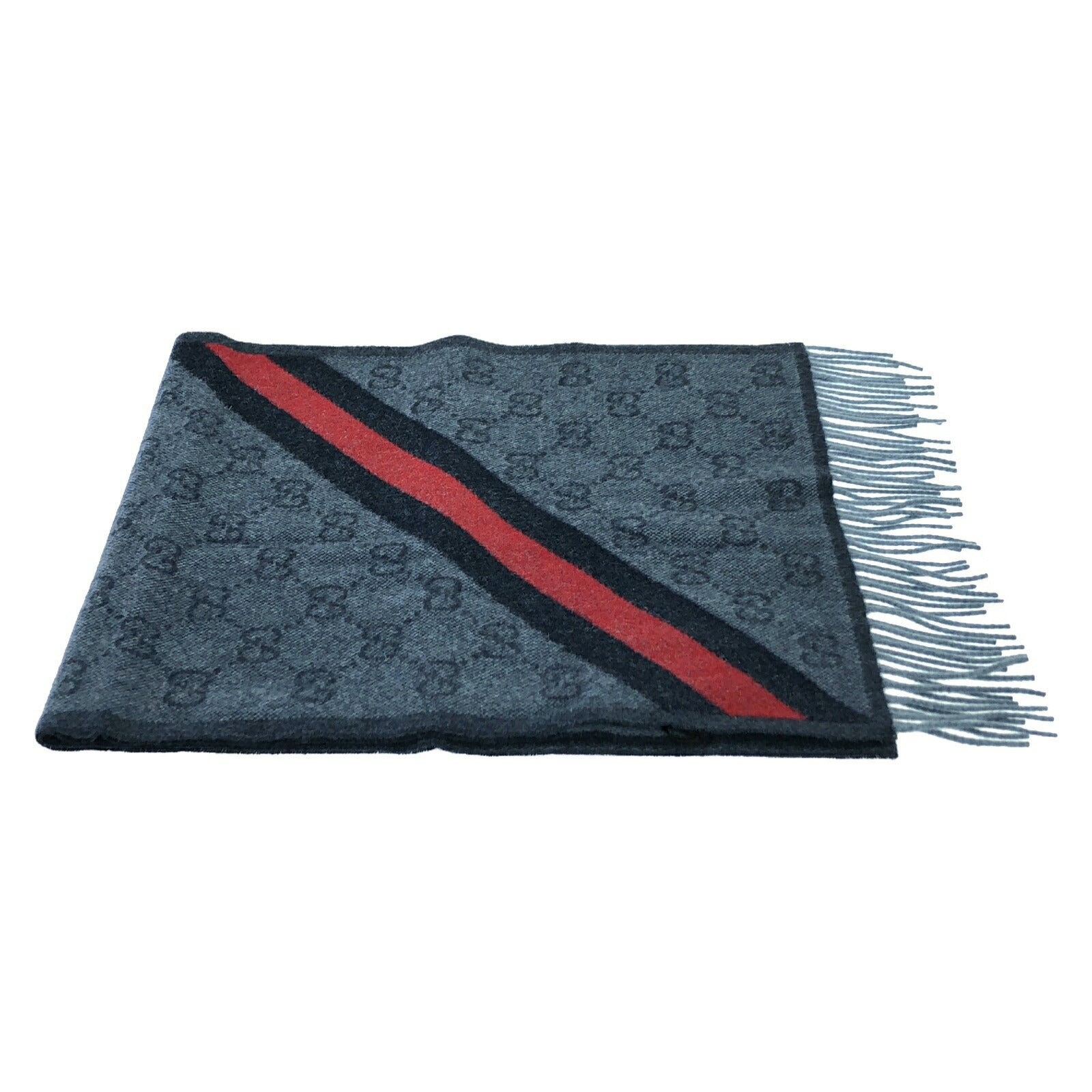 Gucci Wool Scarf Blue 5706033G2004068