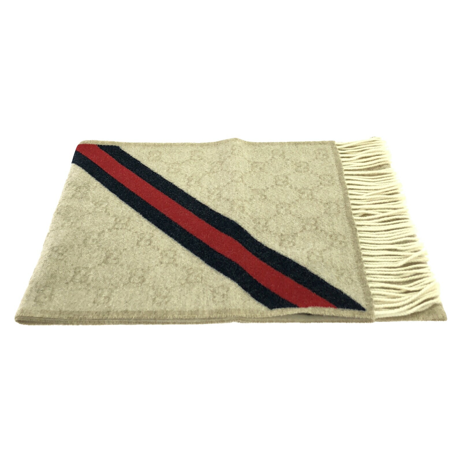 Gucci Wool Scarf Beige 5706033G2009568